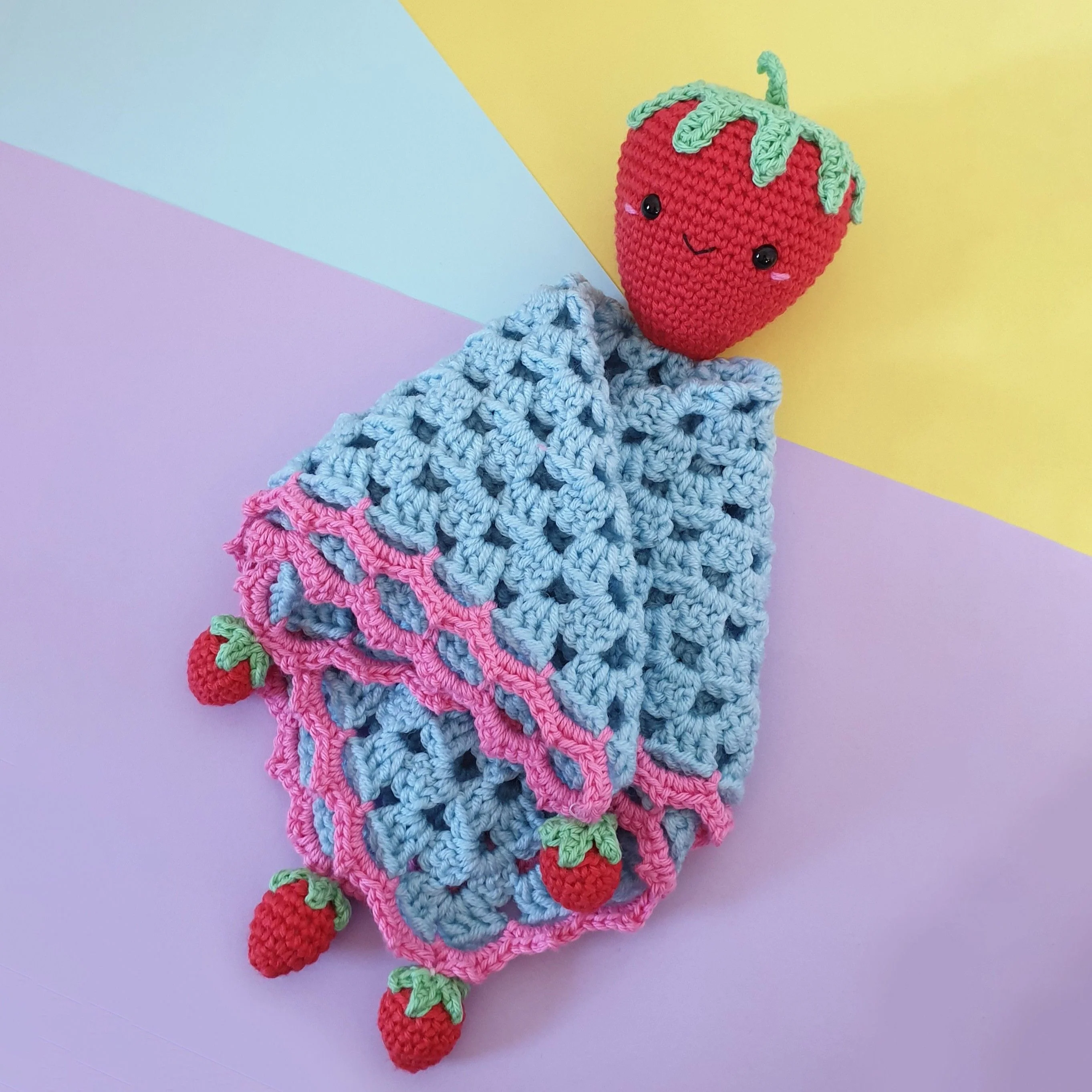 Kawaii Strawberry - Cuddle cloth