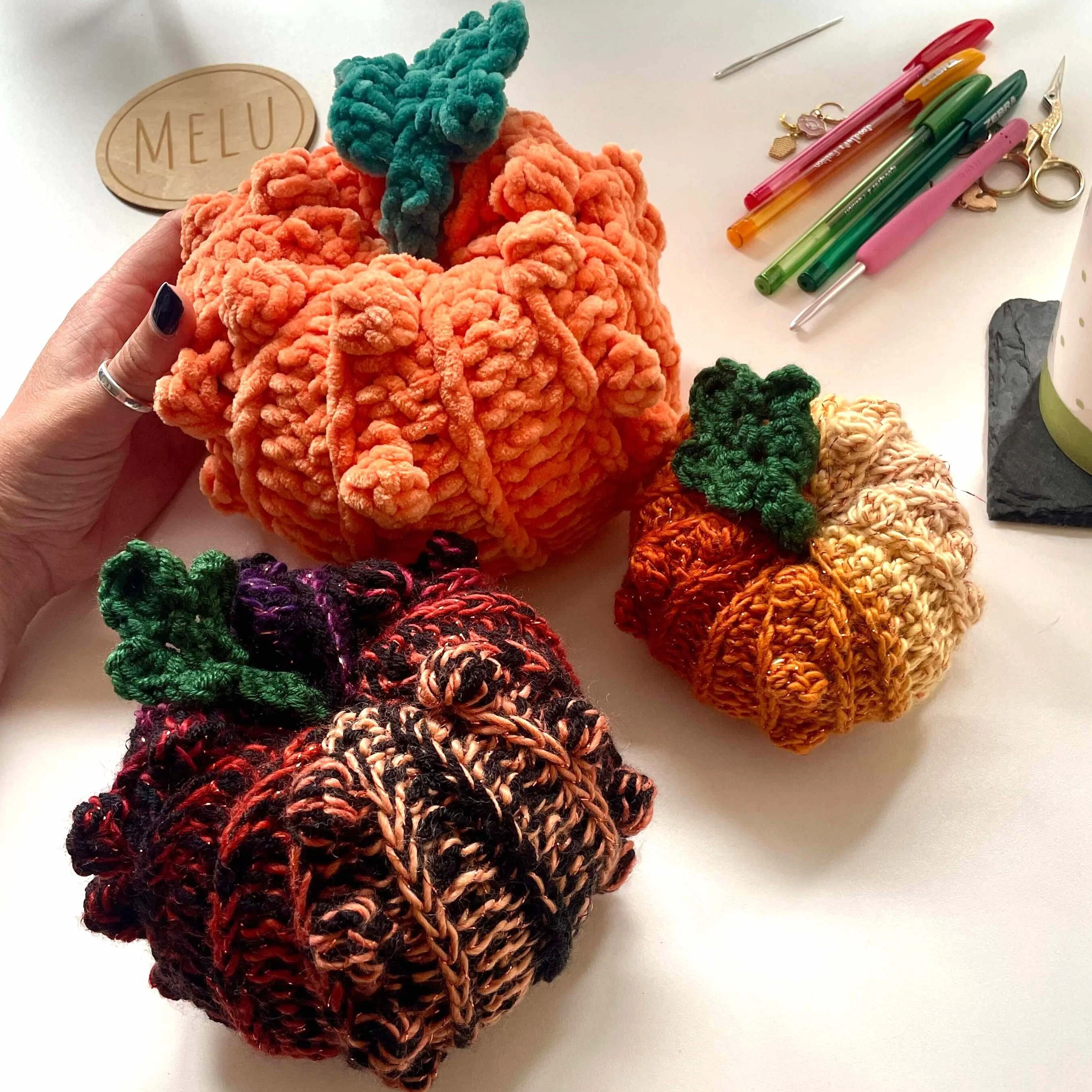 Bobble Pumpkins - Decoration