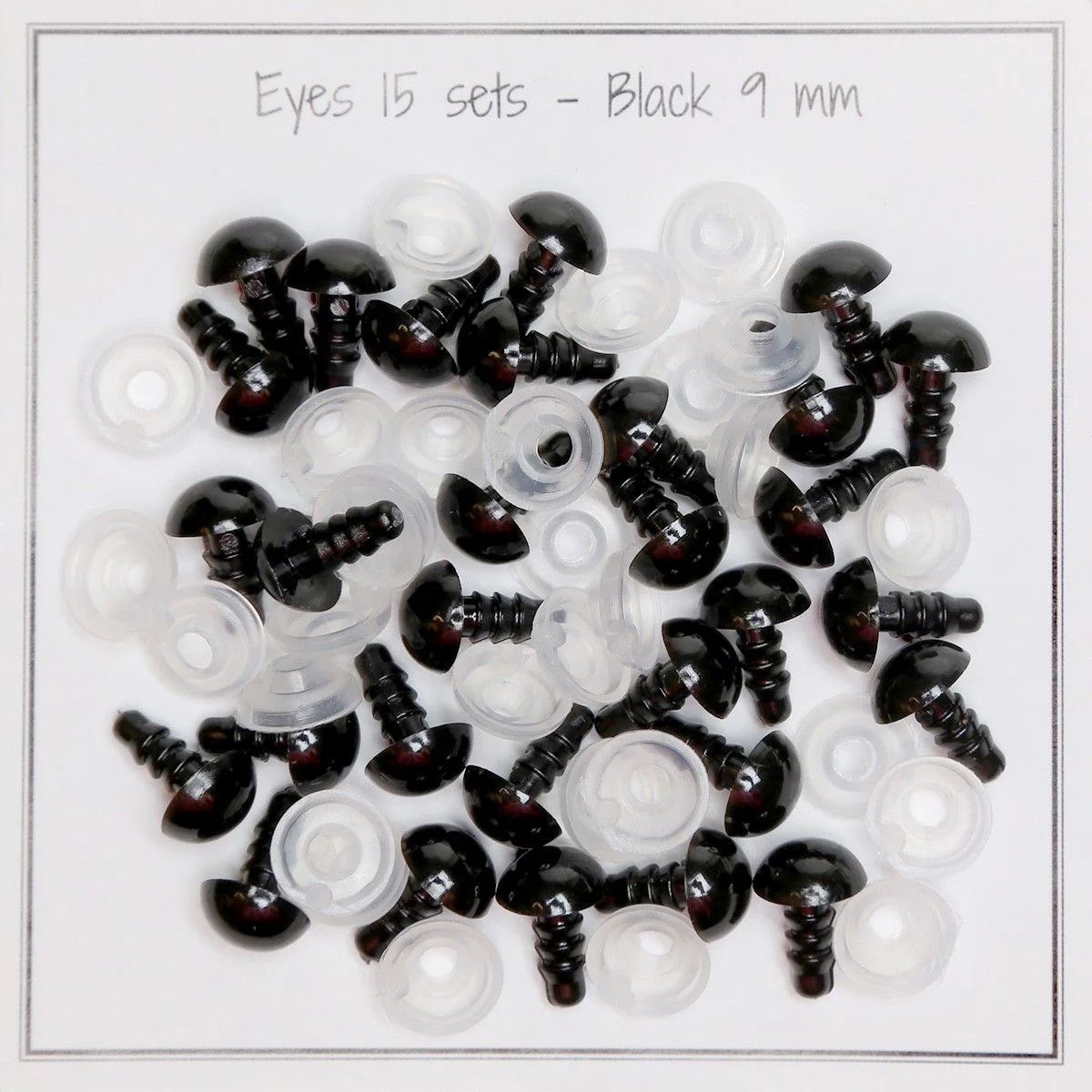 Safety Eyes - 9 mm (0.35 in)