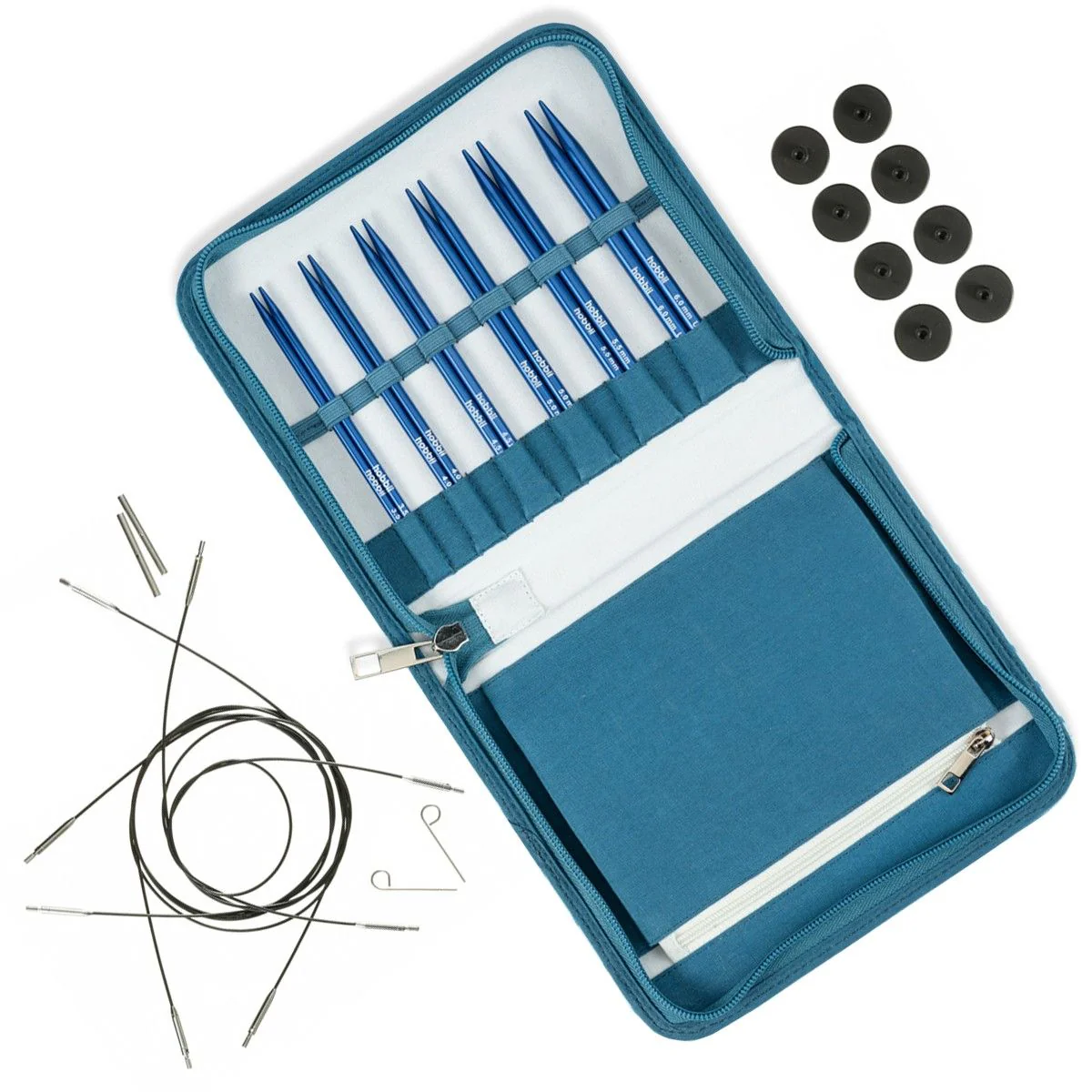 Stellar Interchangeable Circular Needle Set Essential - Sapphire
