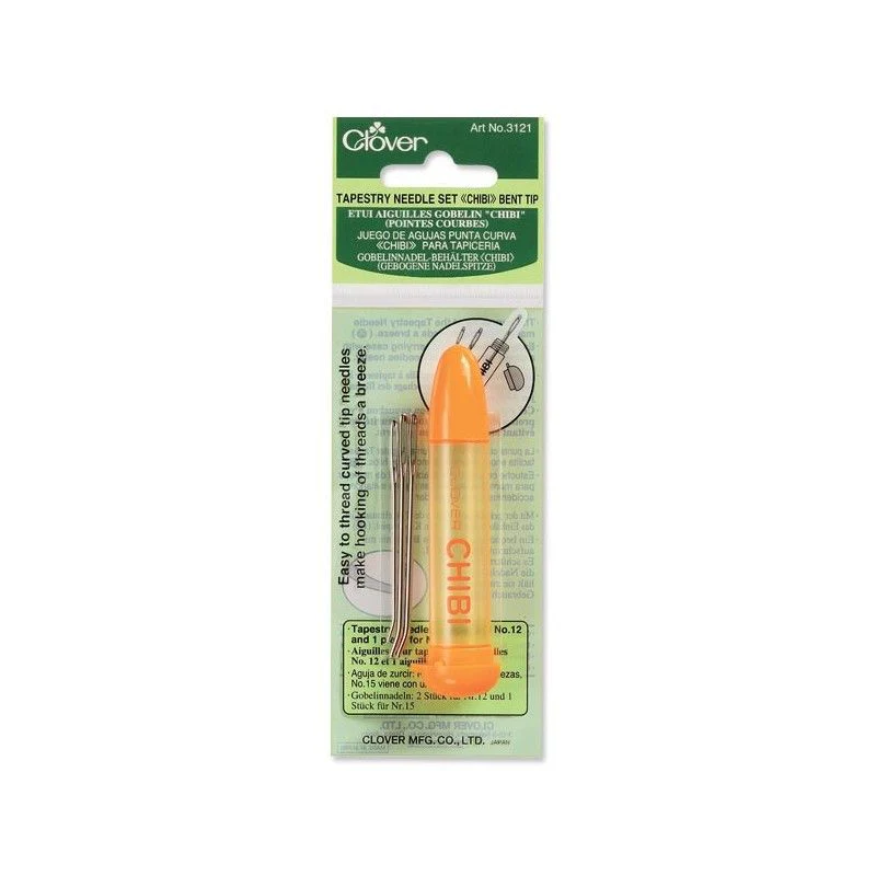 Darning Needle w / Curved Tip - 3 pieces