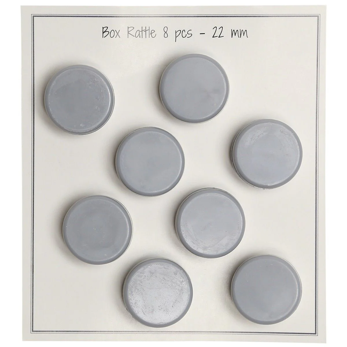 Small Box Rattle - Grey