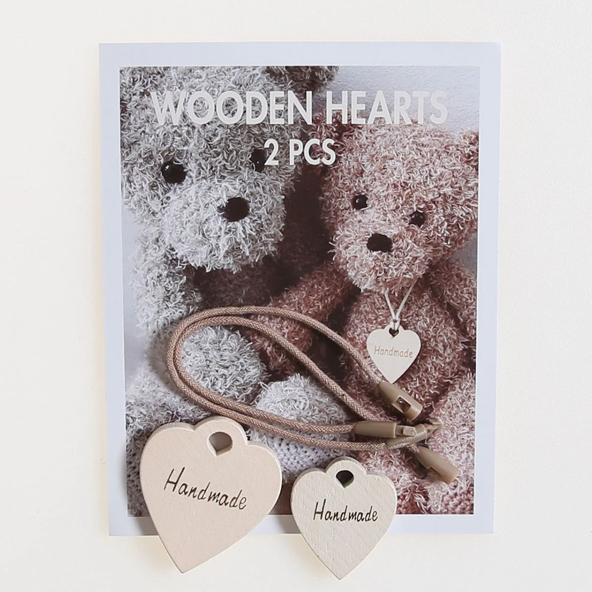 Wooden Hearts - 2 Pcs.
