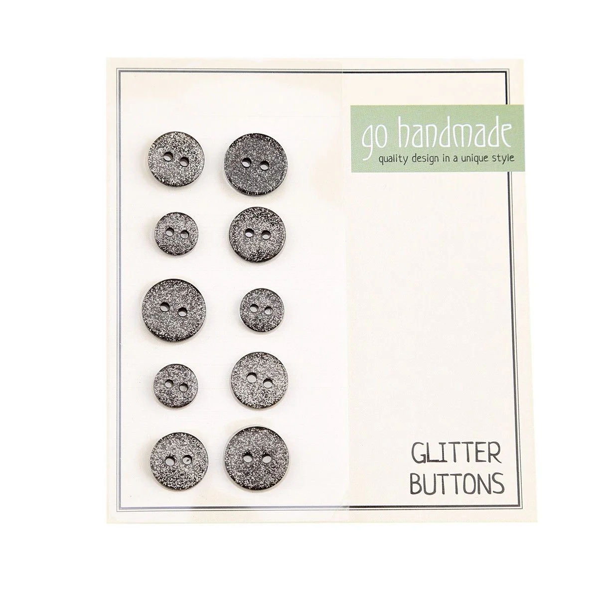 Glitter Buttons
