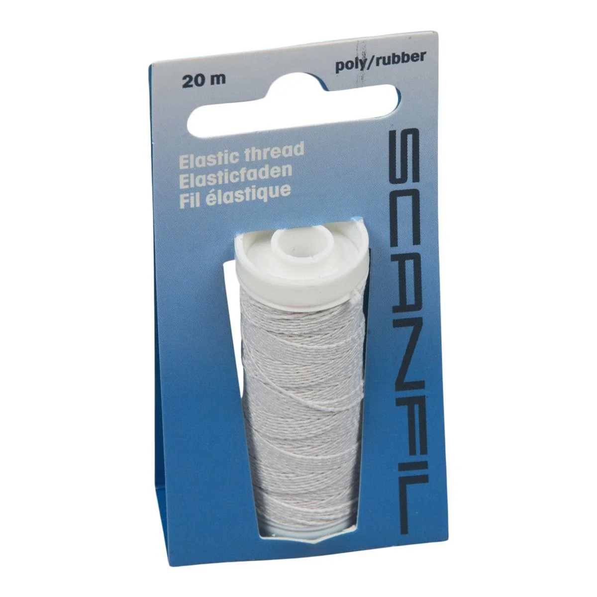 Scanfil Elastic Thread - White - 20 meters
