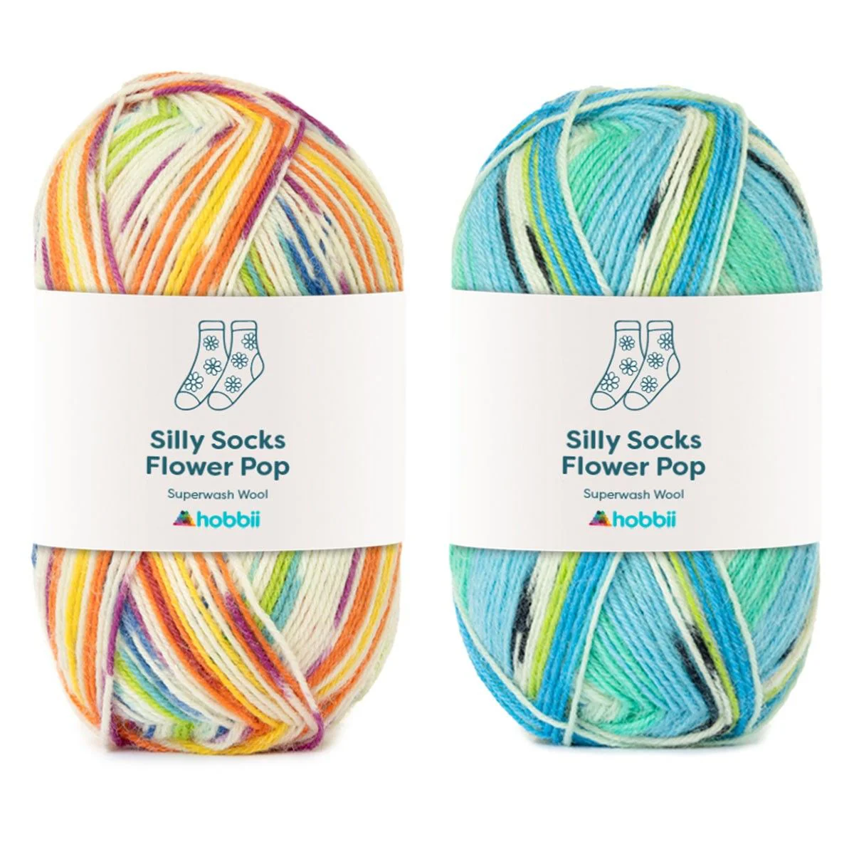 Silly Socks Flower Pop Mini