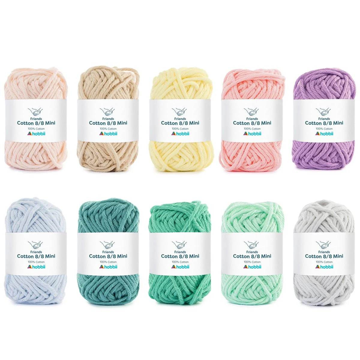 Friends Cotton 8/8 Mini Color Pack