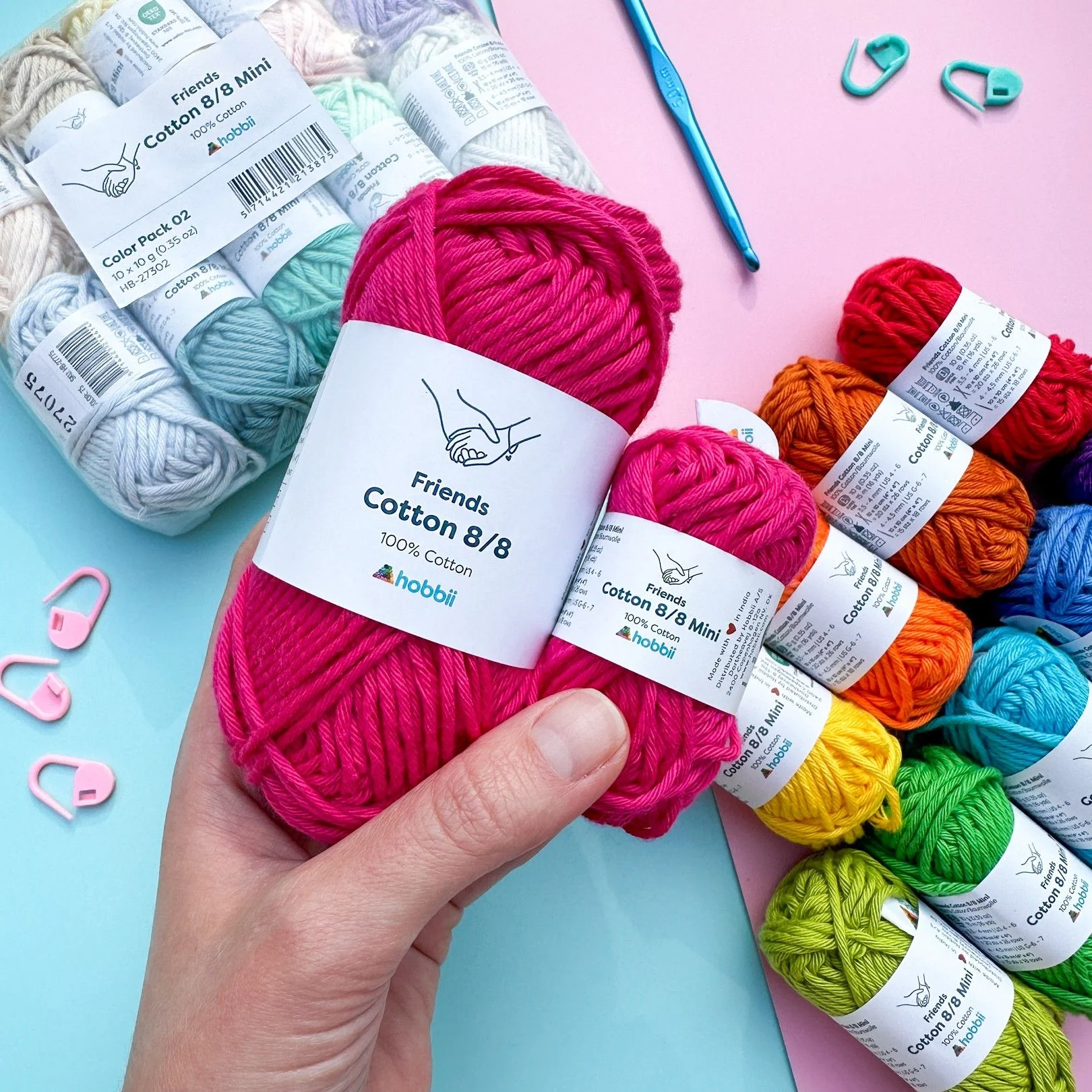 Friends Cotton 8/8 Mini Color Pack