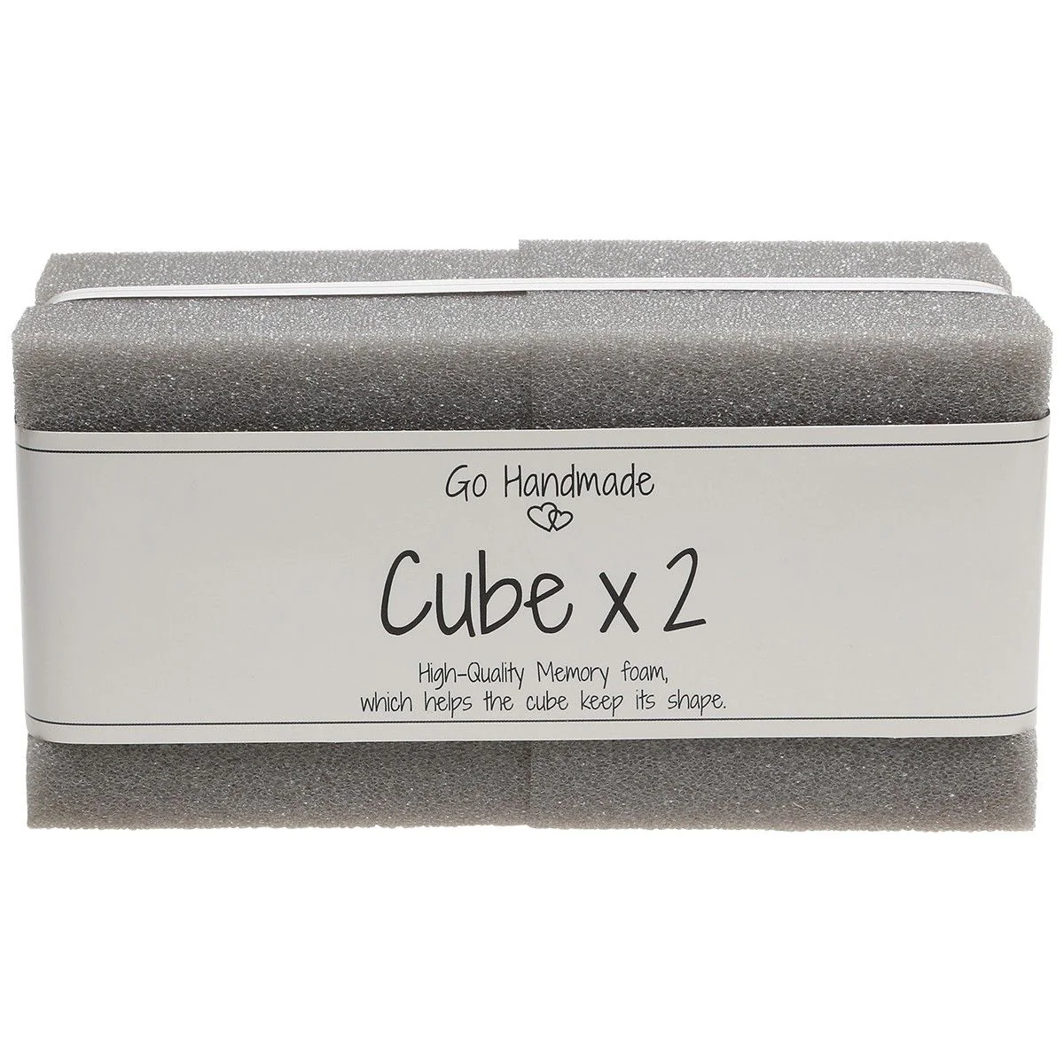 Memory Foam - Small cubes (2 pack)