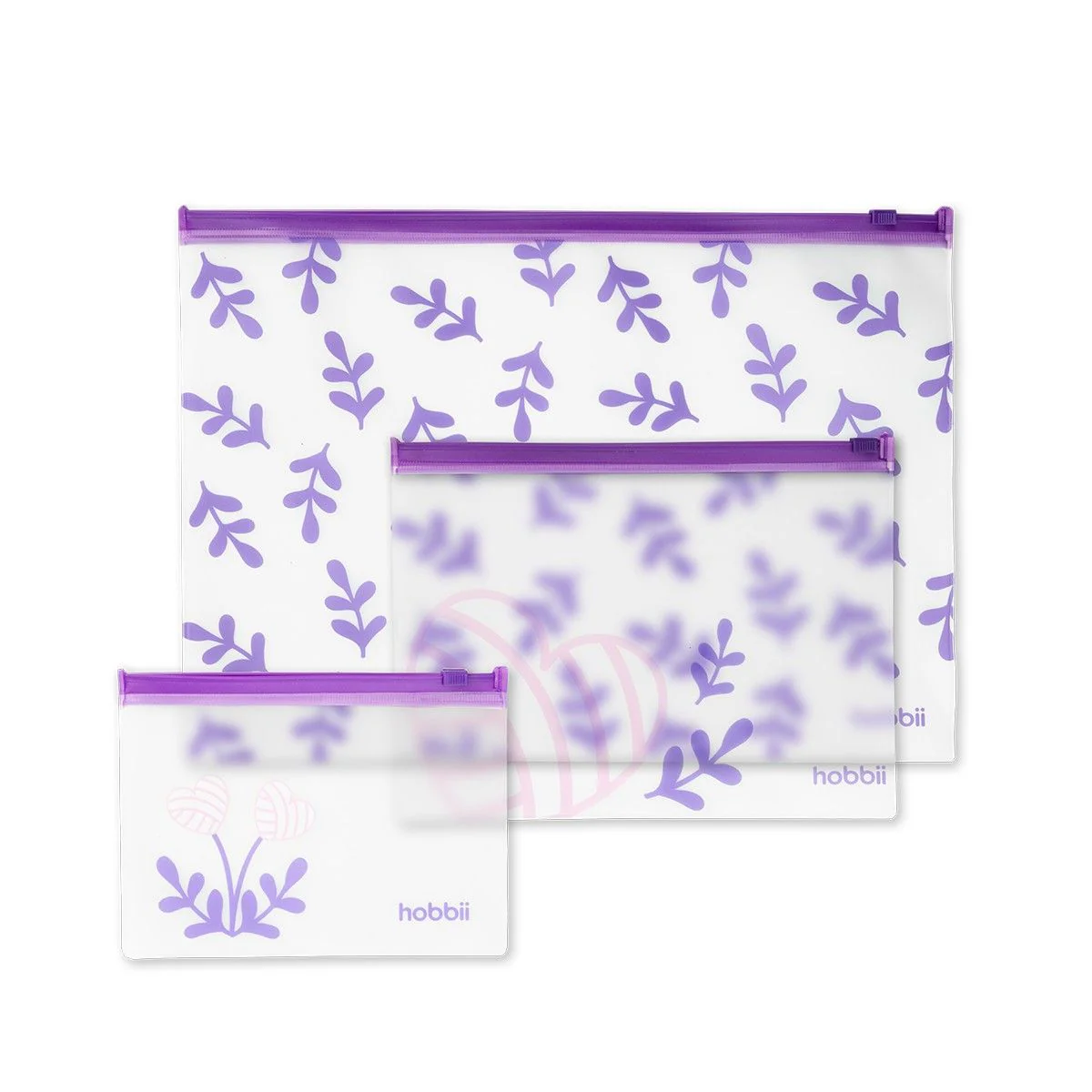 Set of Zipper Bags
