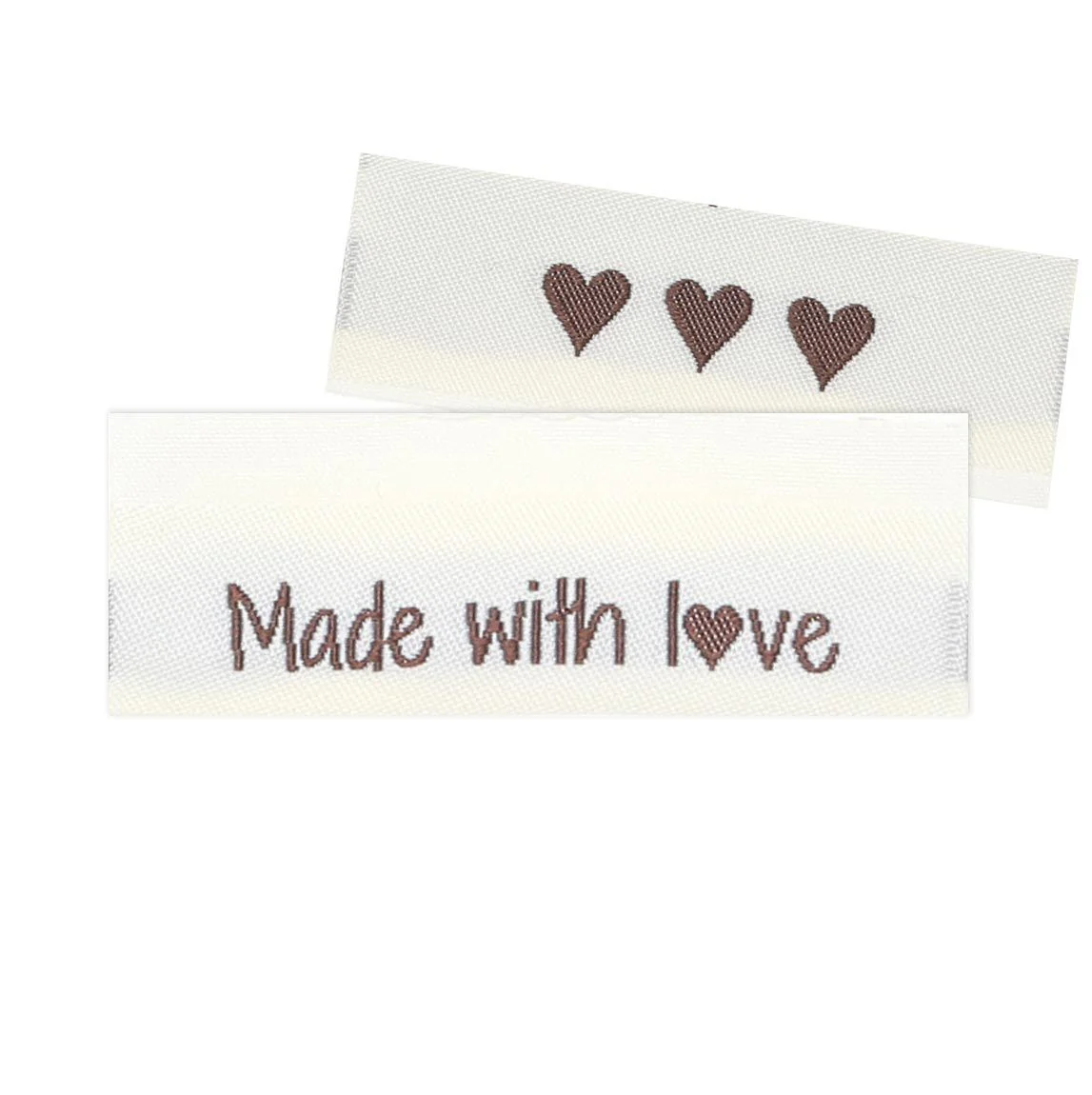 10 Labels - Made with love - 5 cm