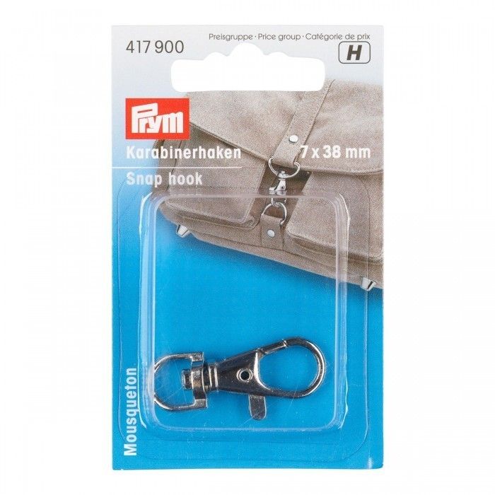 Snap hook â Silver-colored