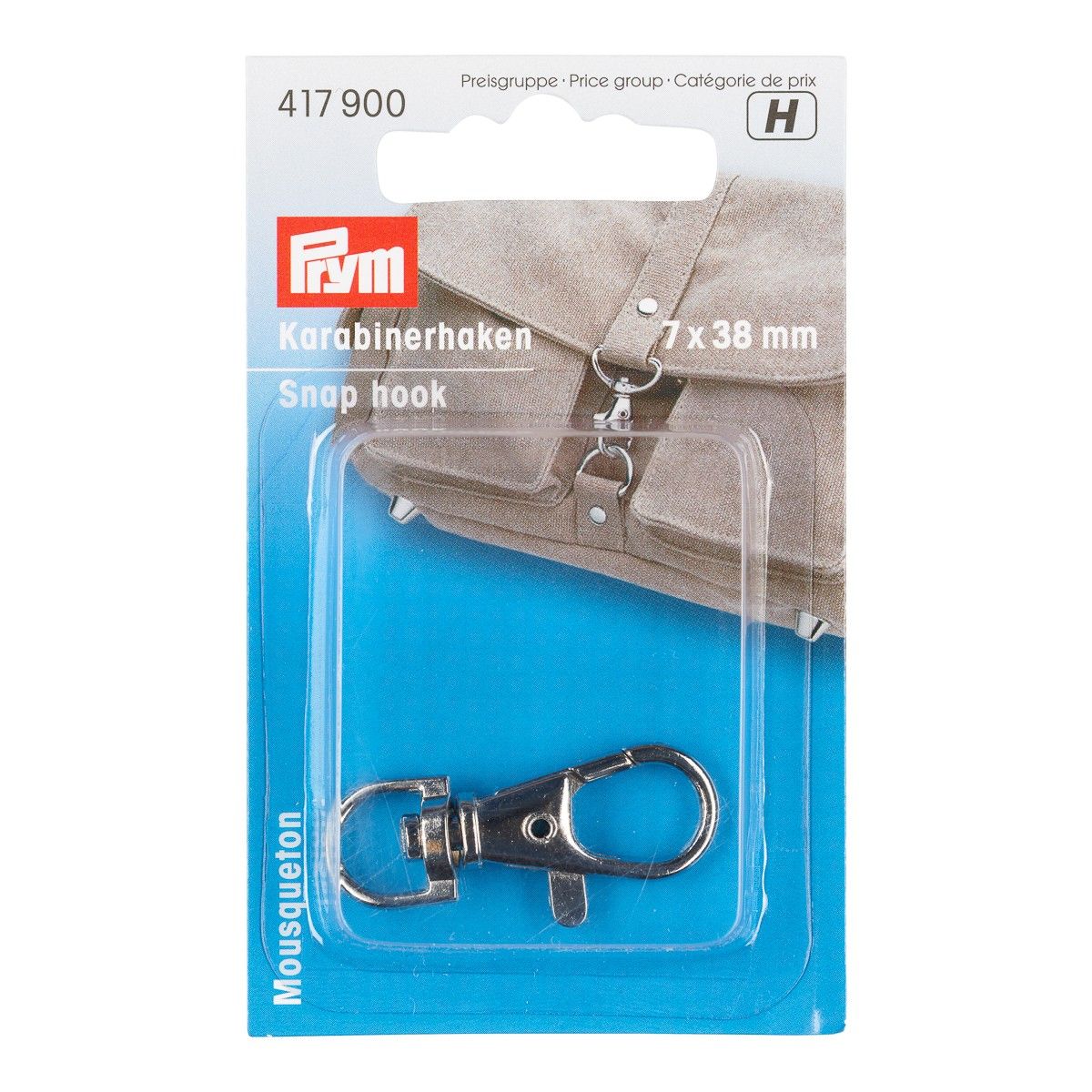Snap hook â Silver-colored