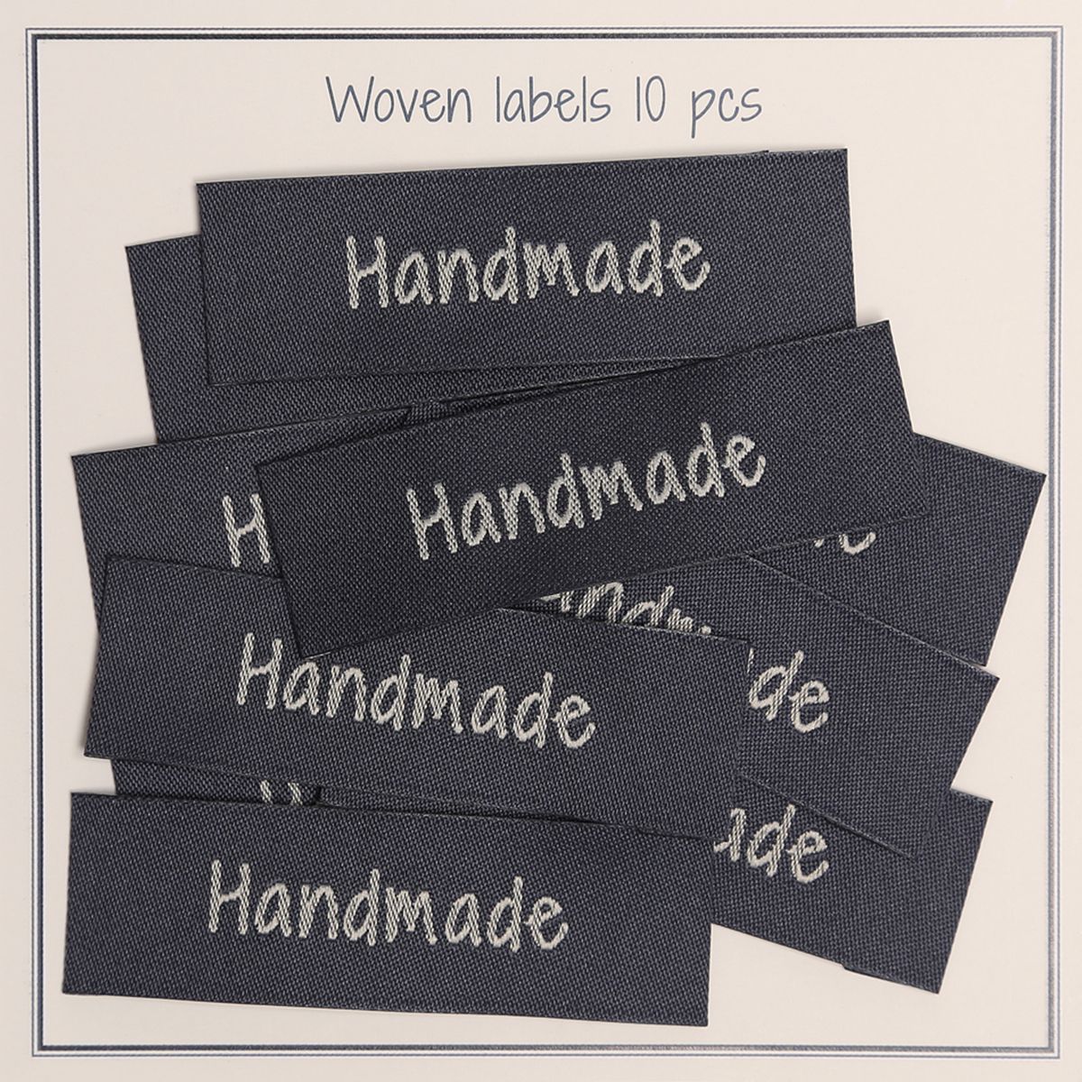 10 Labels - Handmade - 5 cm