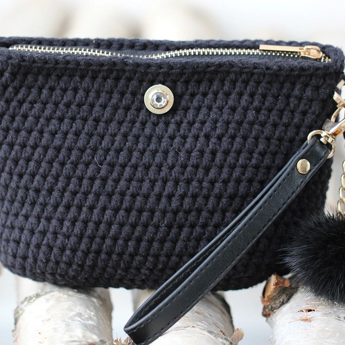 Metal Zipper - Black