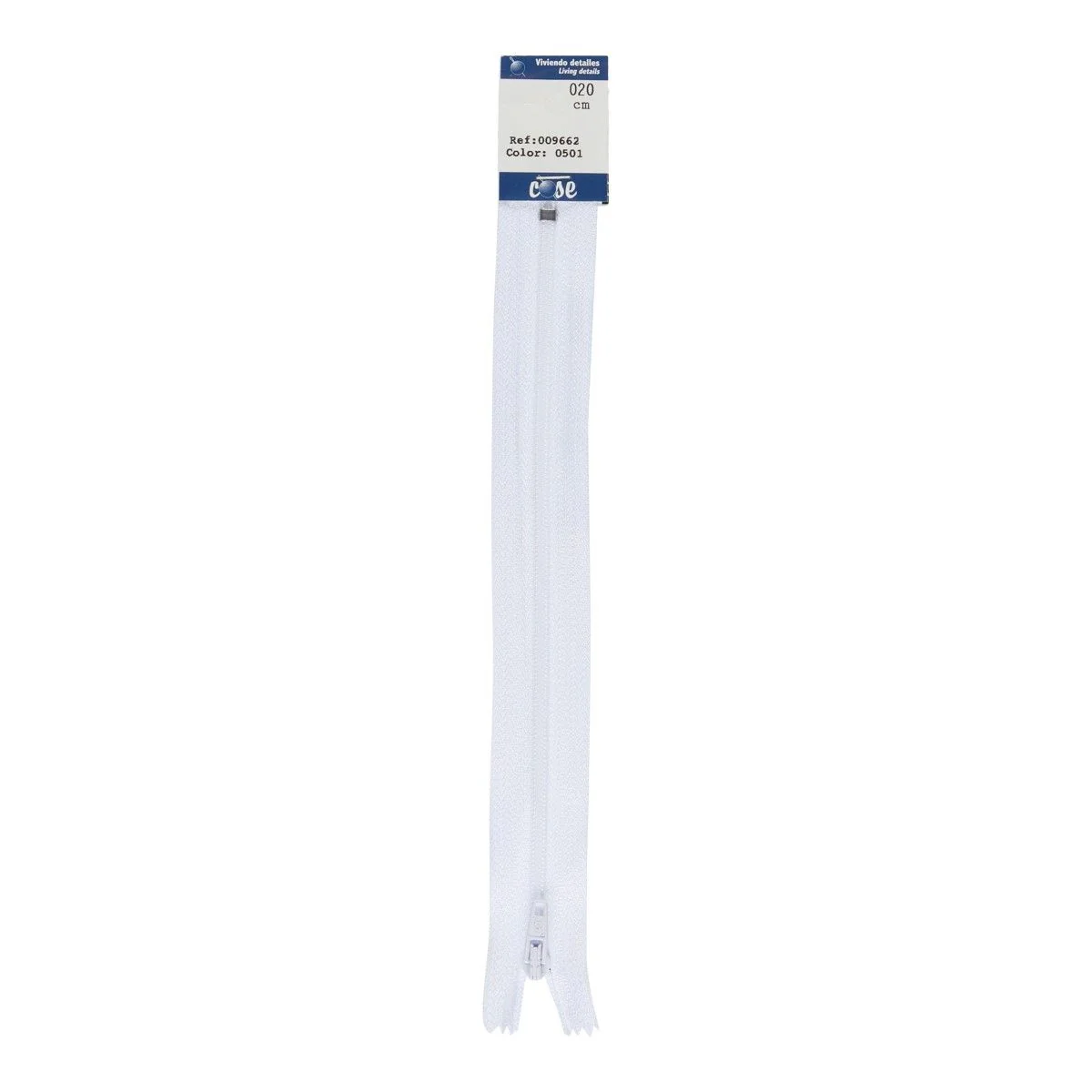 Zipper Spiral White