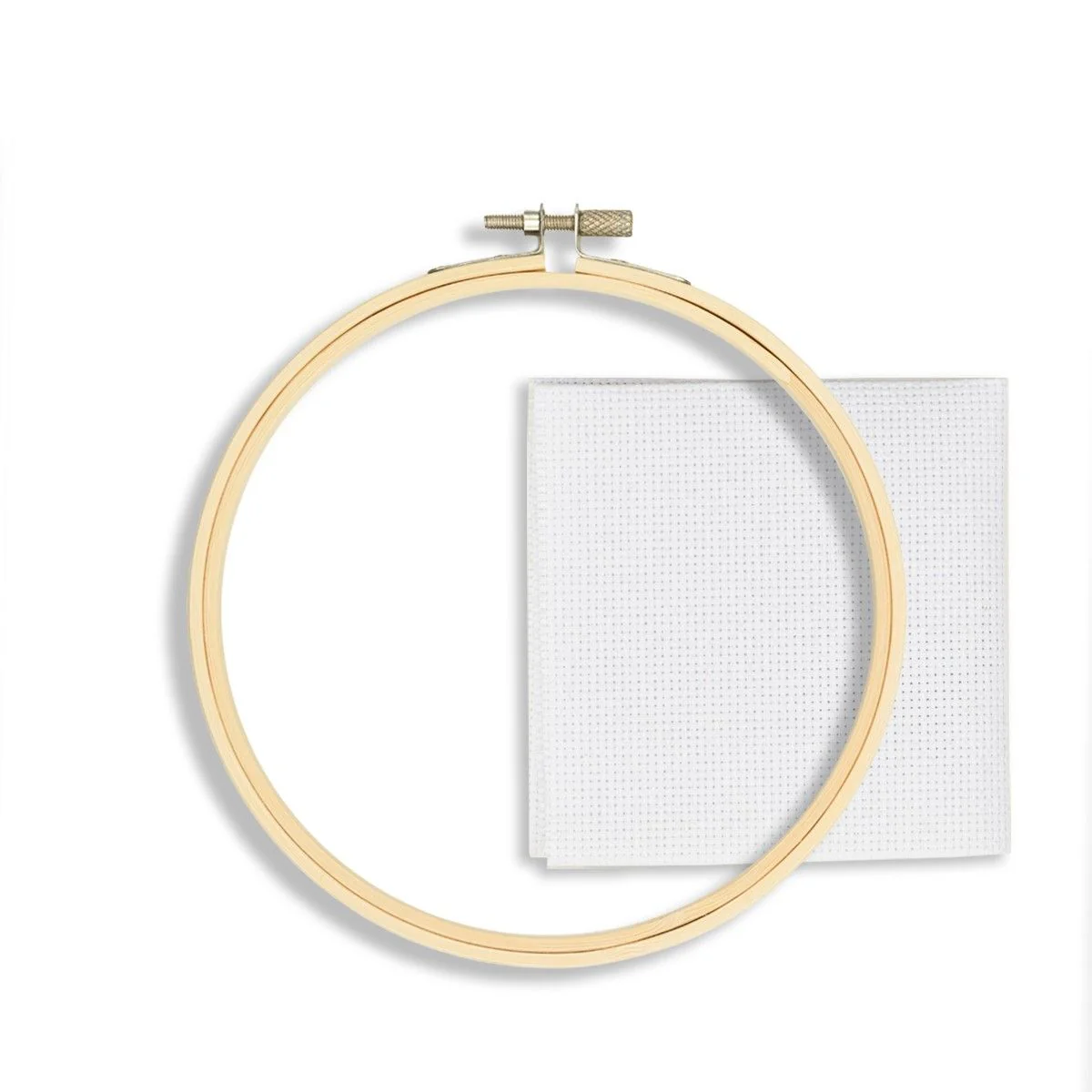 Embroidery Ring with Fabric