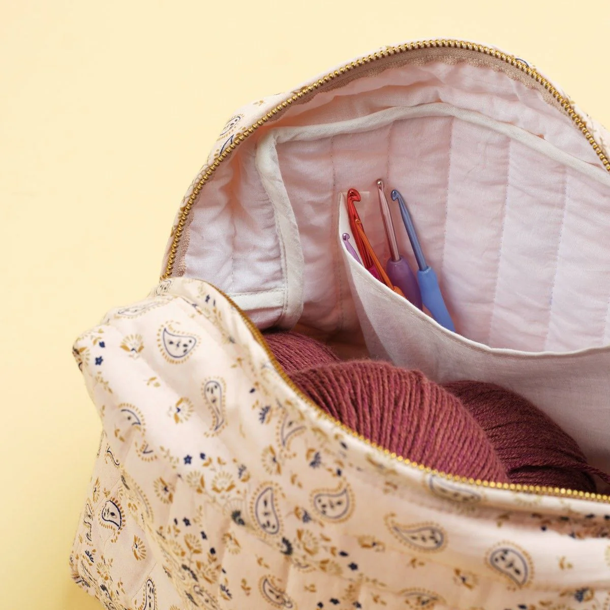 Quilted Project Bag - Rectangular