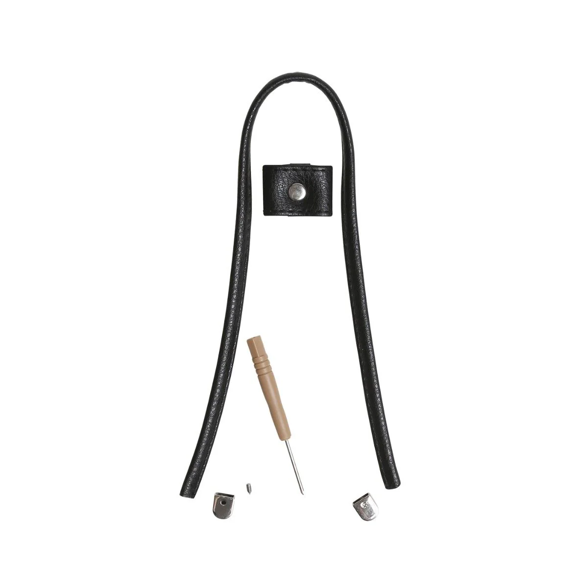 Bag Drawstring - Black/Silver