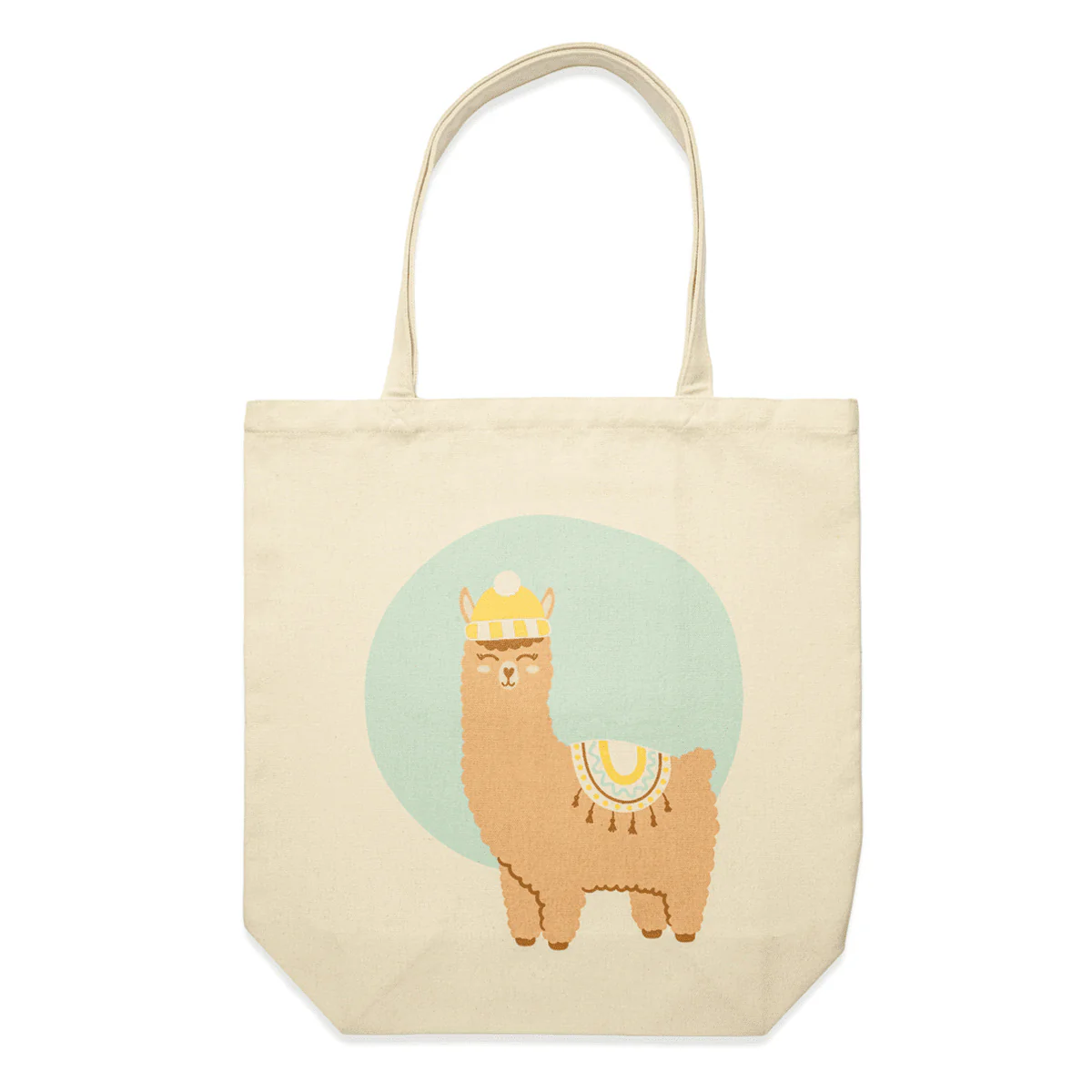 Canvas Shopper - Alpaca