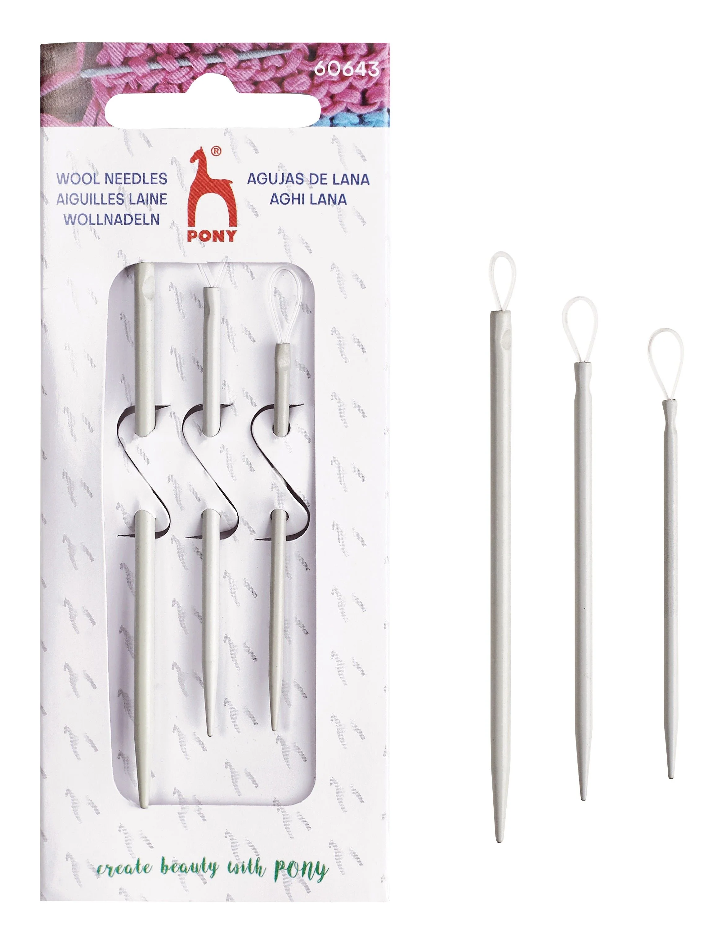 Wool Needles in Aluminium