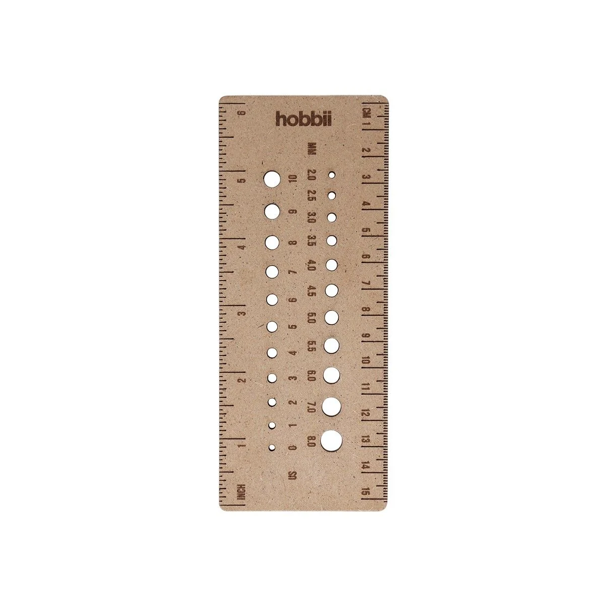 Knitting Gauge Ruler