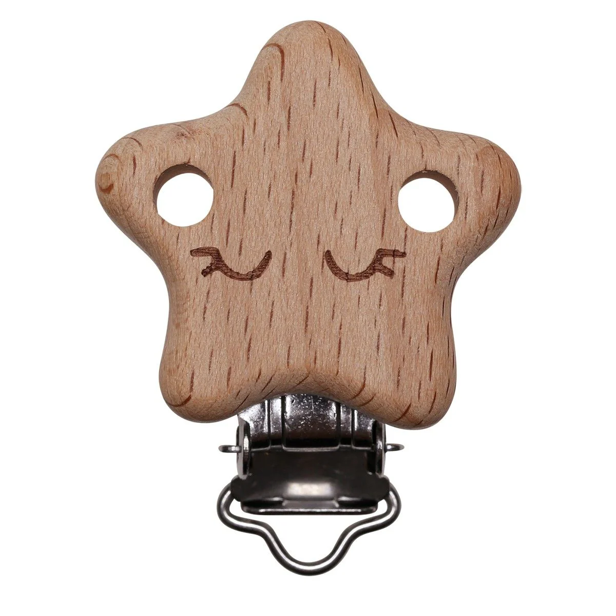 Suspender Clip w/holes â Star