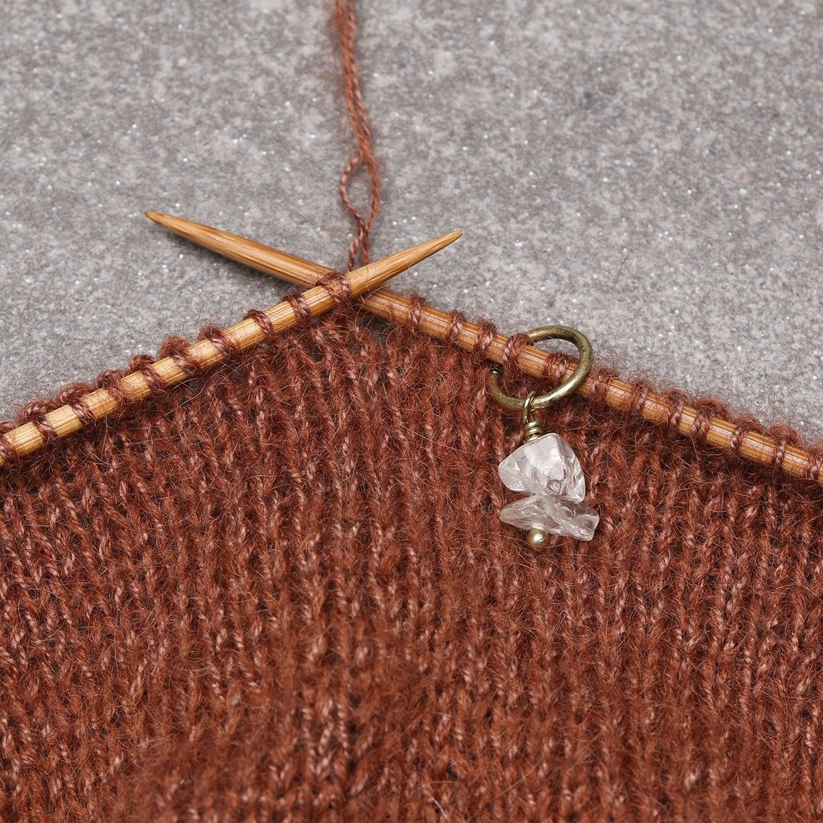 Stitch Markers w. Stones