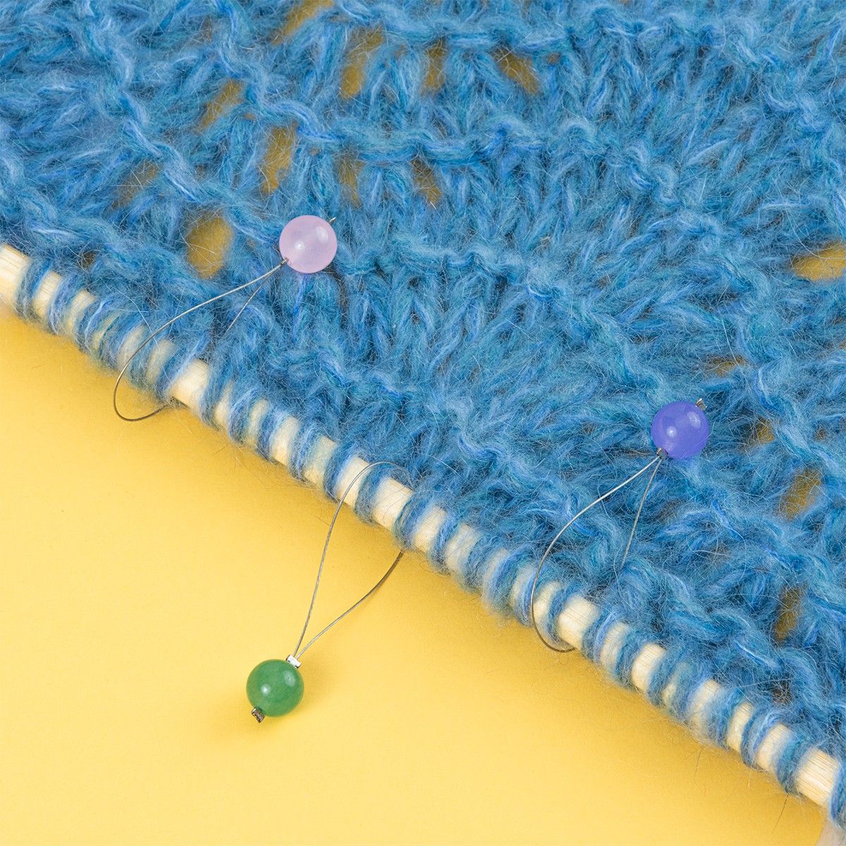 Stitch Markers with Wire