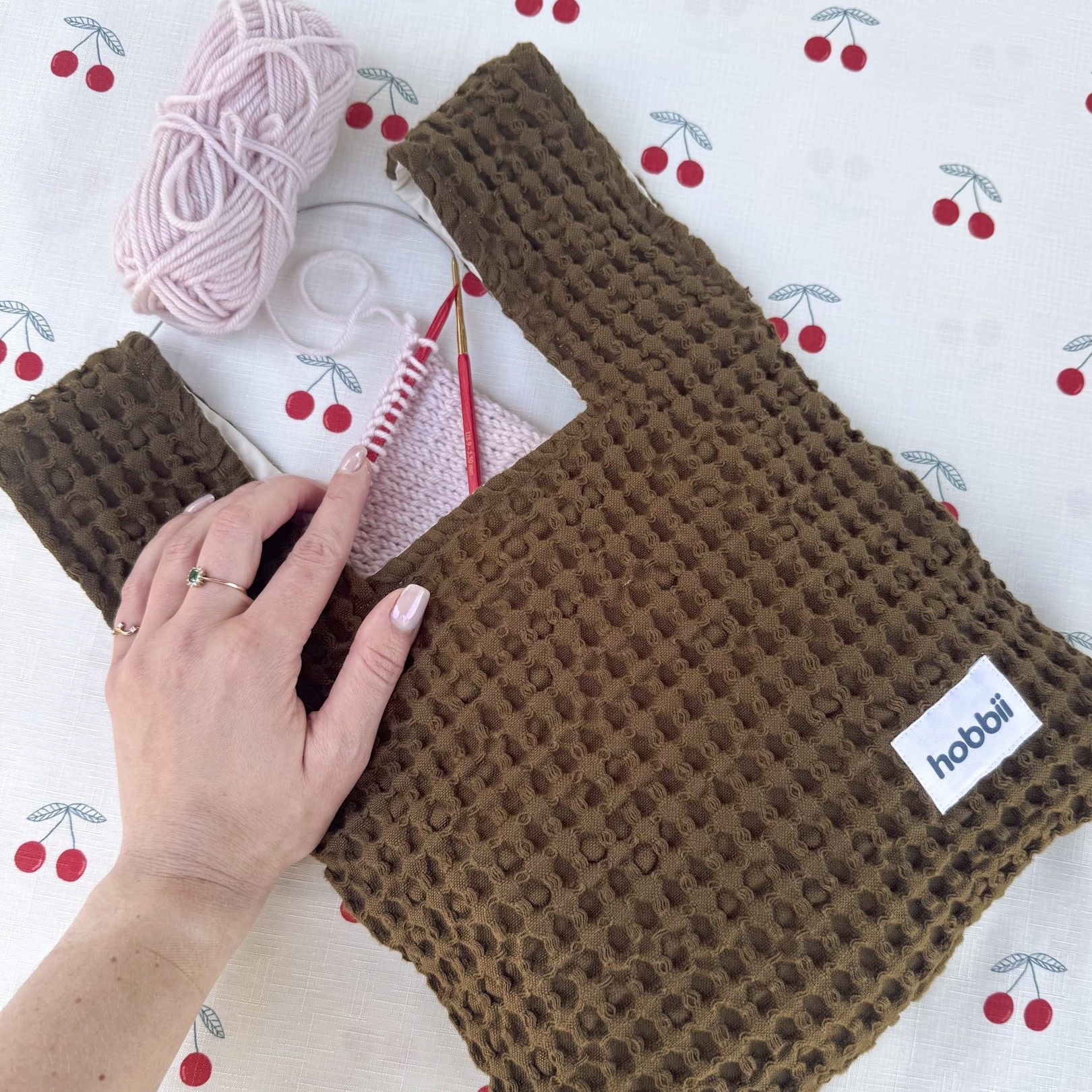 Wrist Bag - Big Waffle