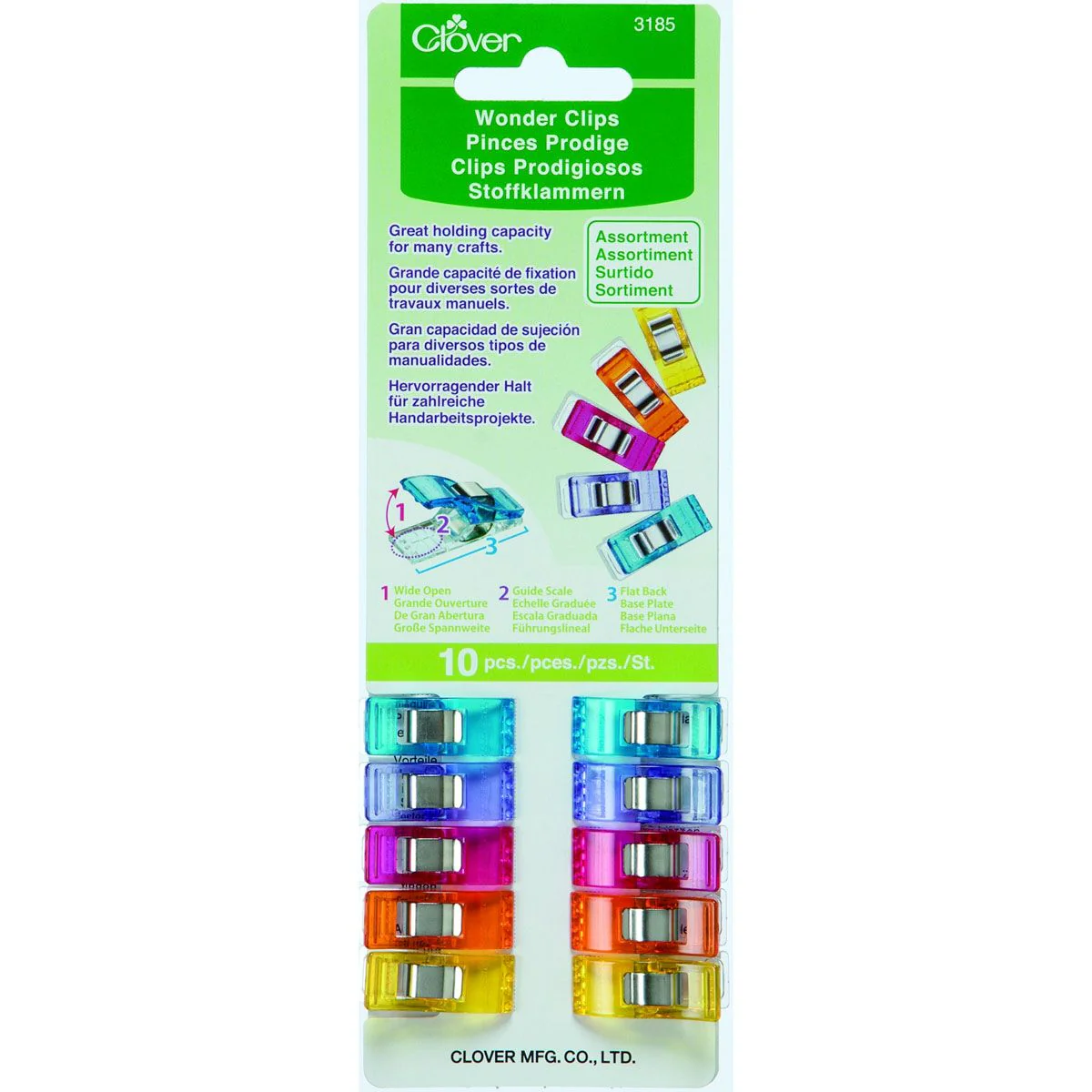 Wonder Clips - Assorted colours