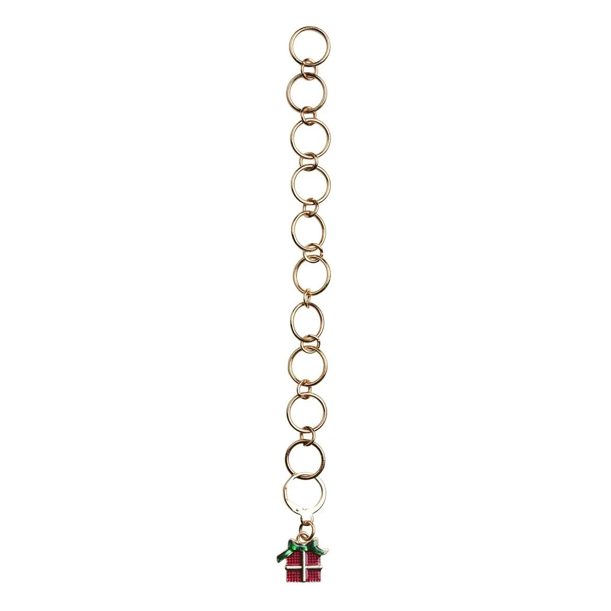 Row Counter Chain - Christmas - 10 rings
