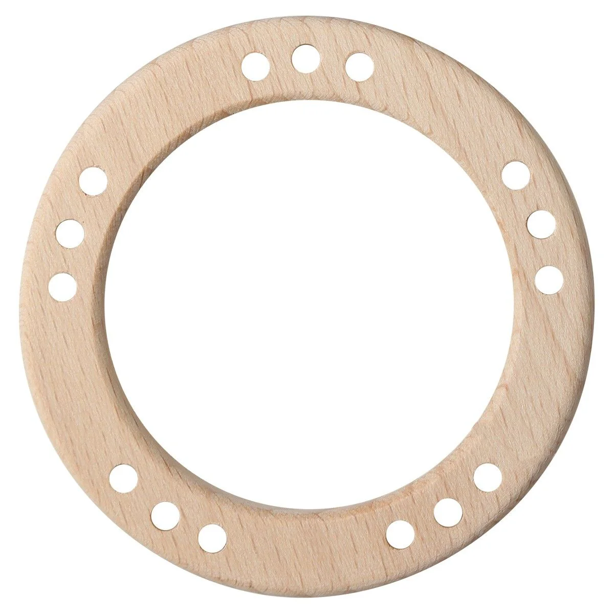 Wooden Ring with Holes