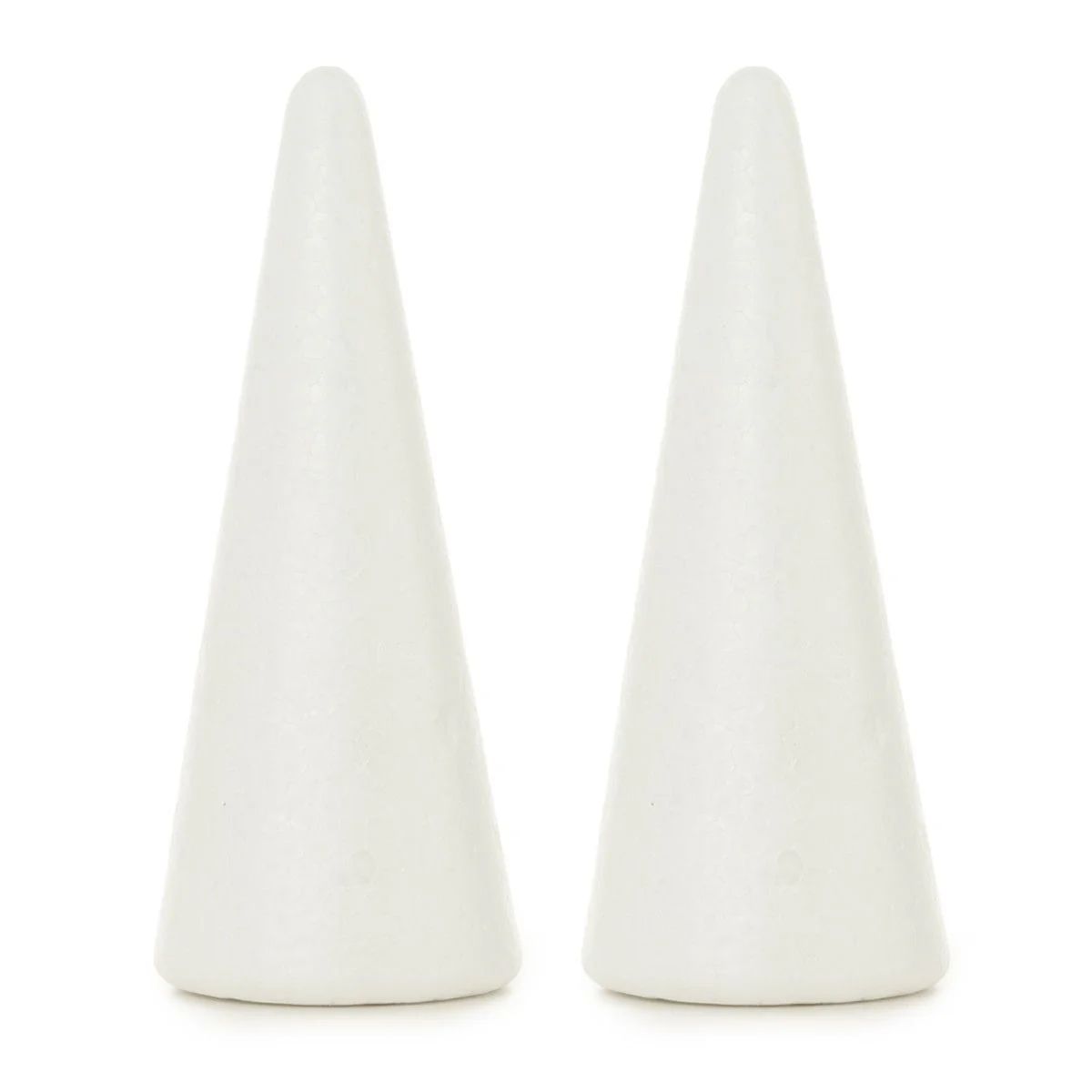 Styrofoam cones - 2 pcs.