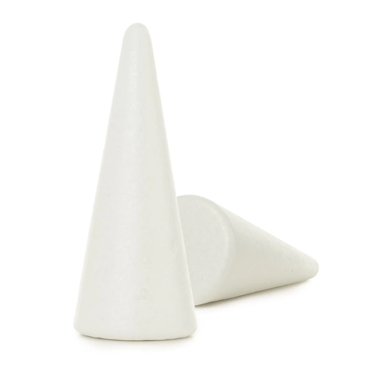 Styrofoam cones - 2 pcs.