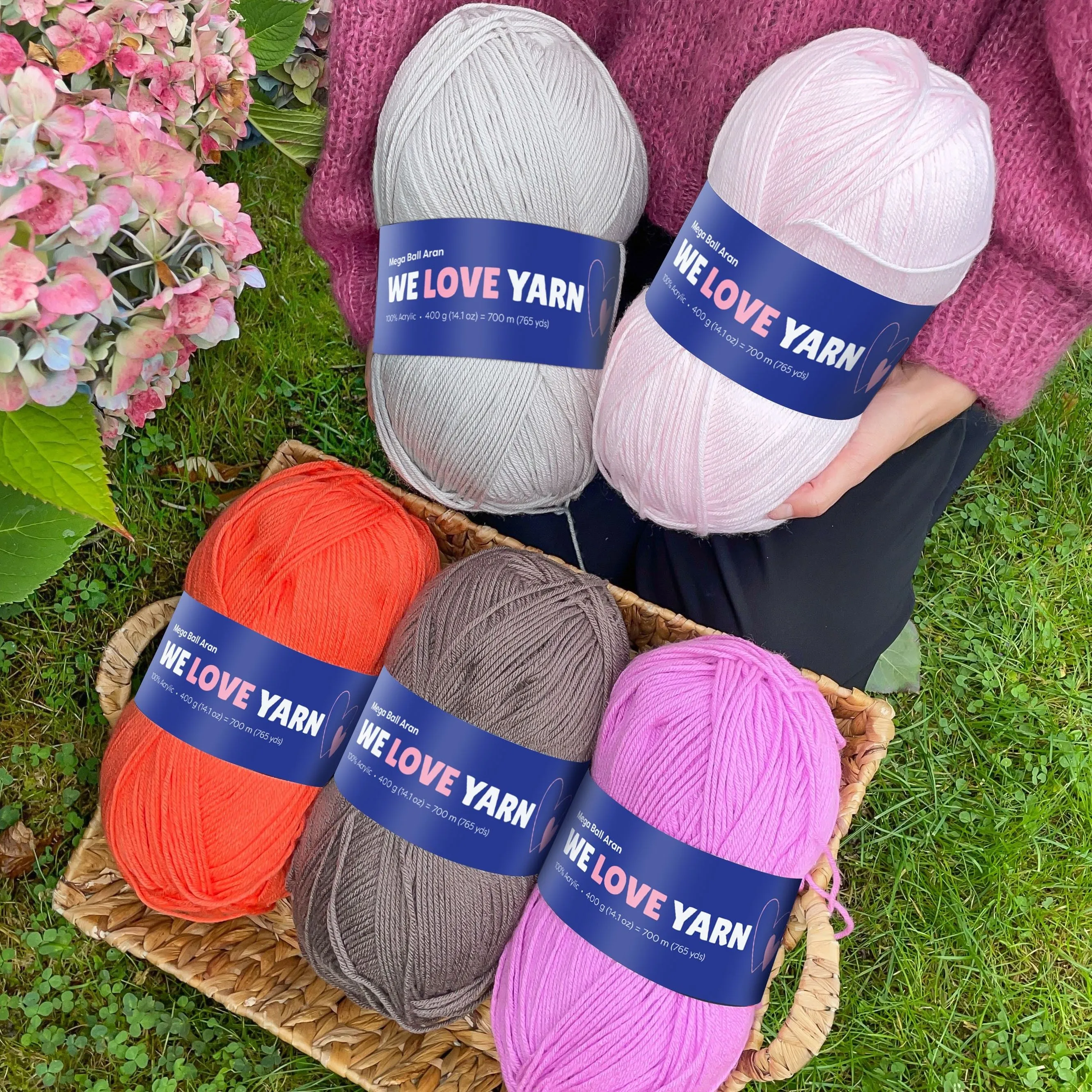 Mega Ball Aran 400 g (14.1 oz)