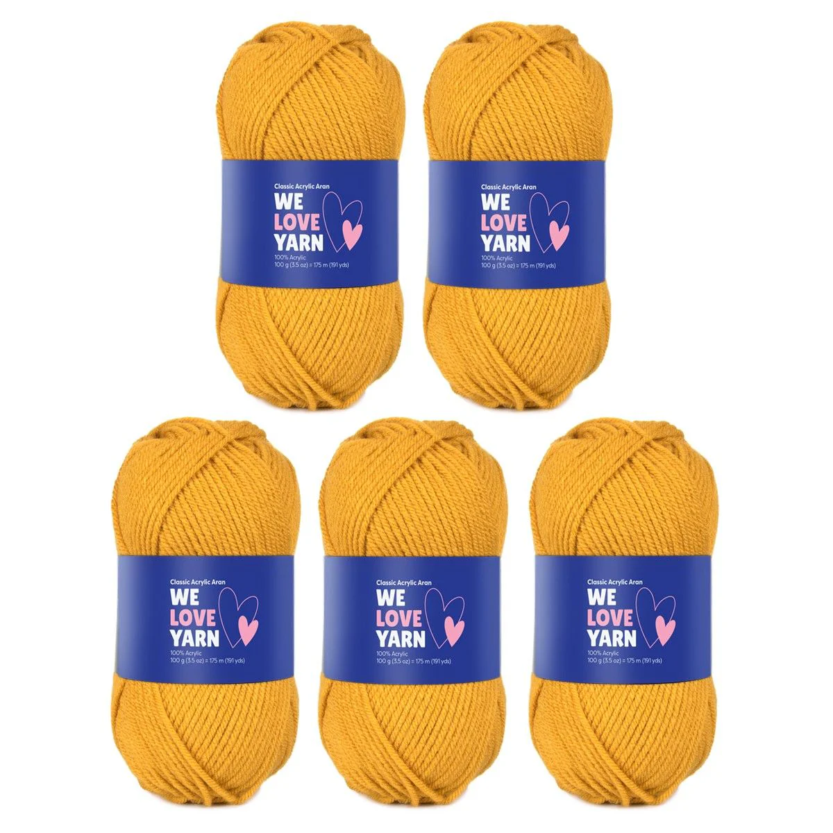Classic Acrylic Aran Color Pack