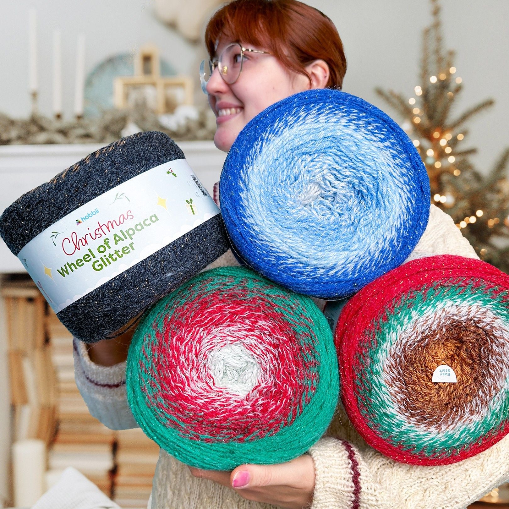 Wheel of Alpaca Christmas Glitter (Limited Edition)