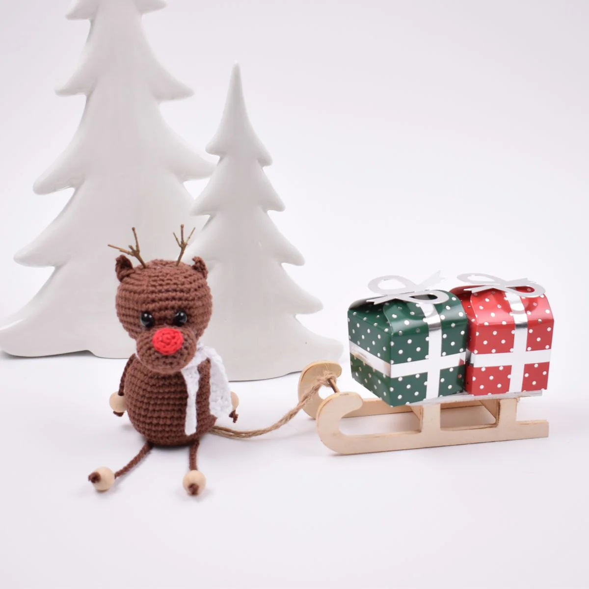Crocheted Rudolph