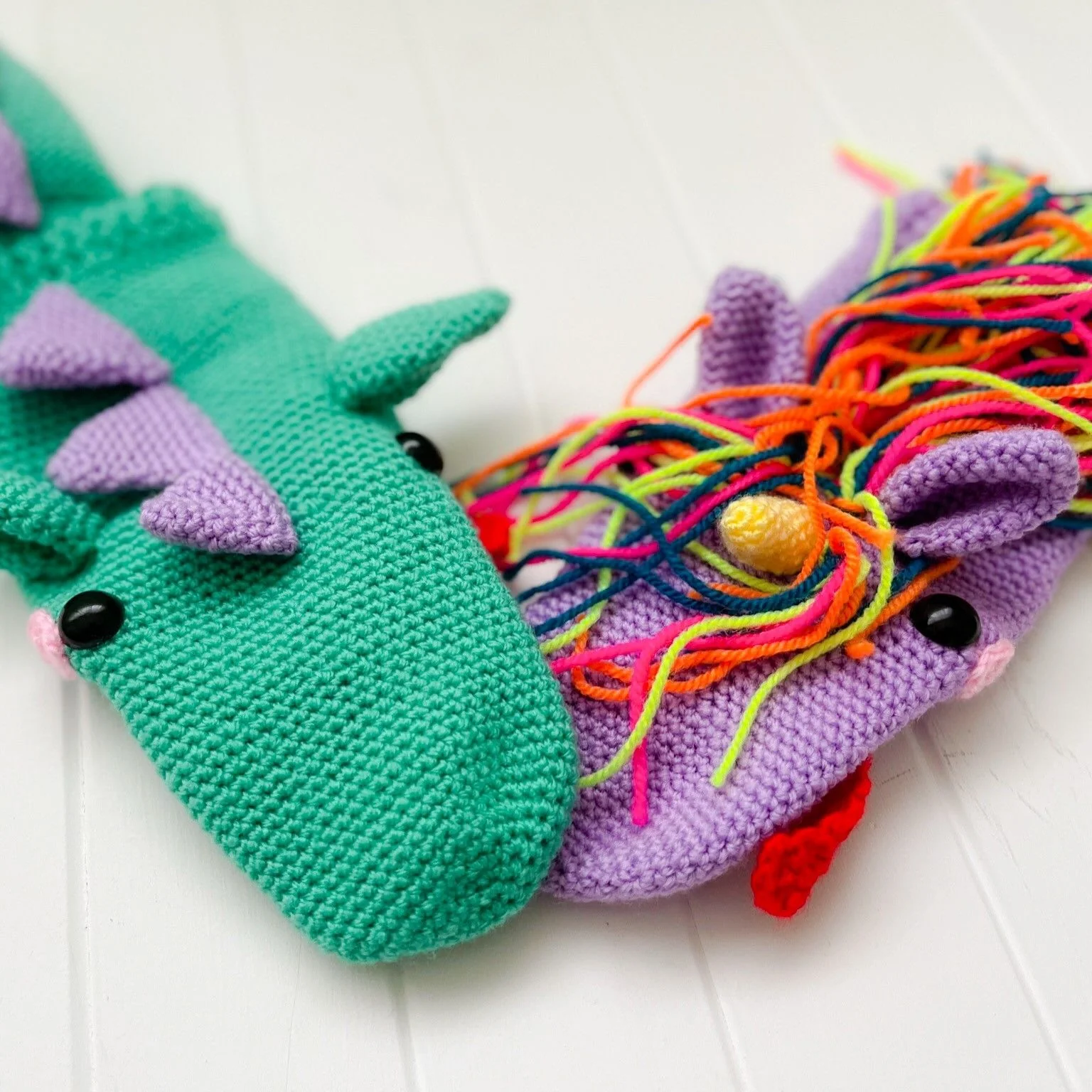 Shiny Sock Puppets