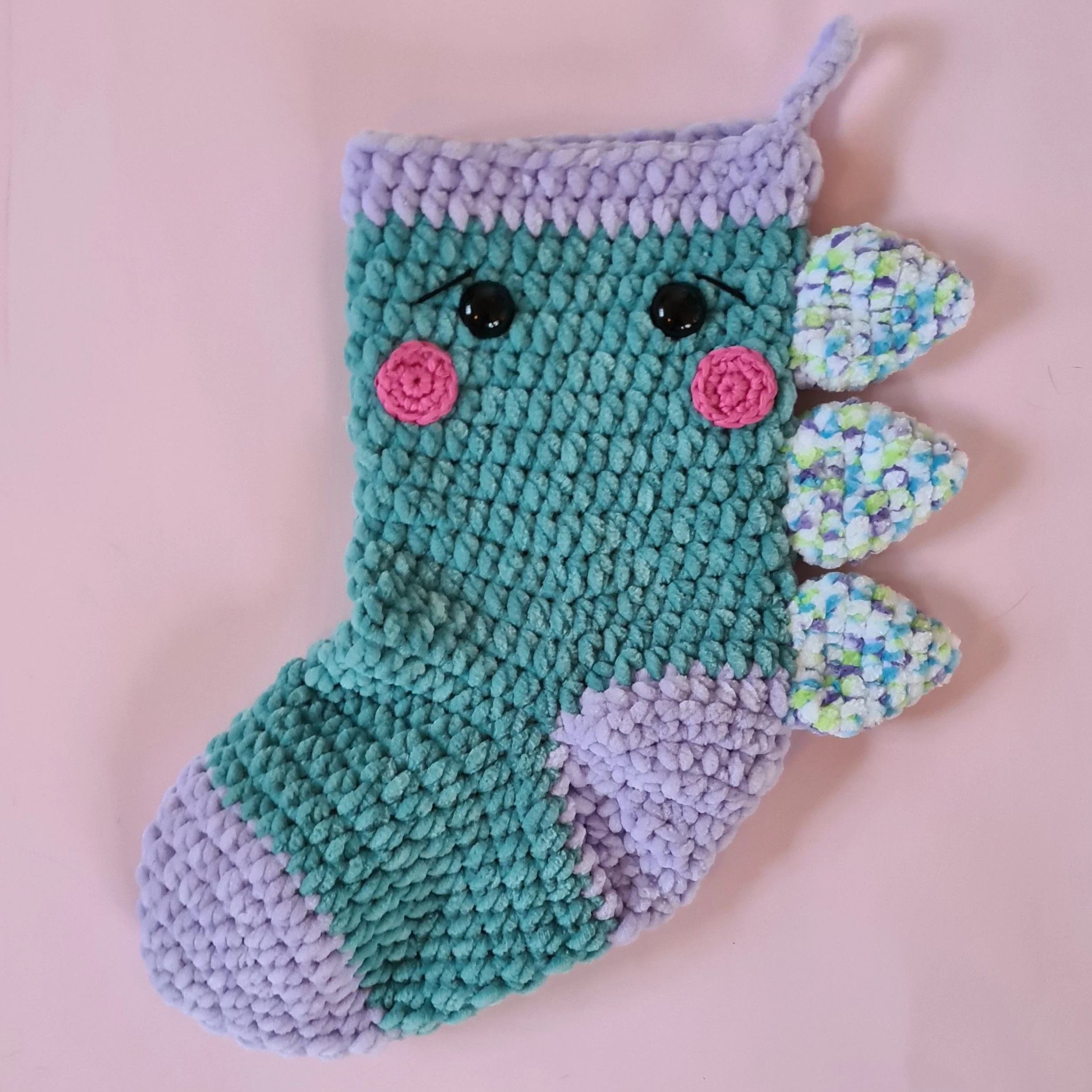 Dino Christmas Stocking
