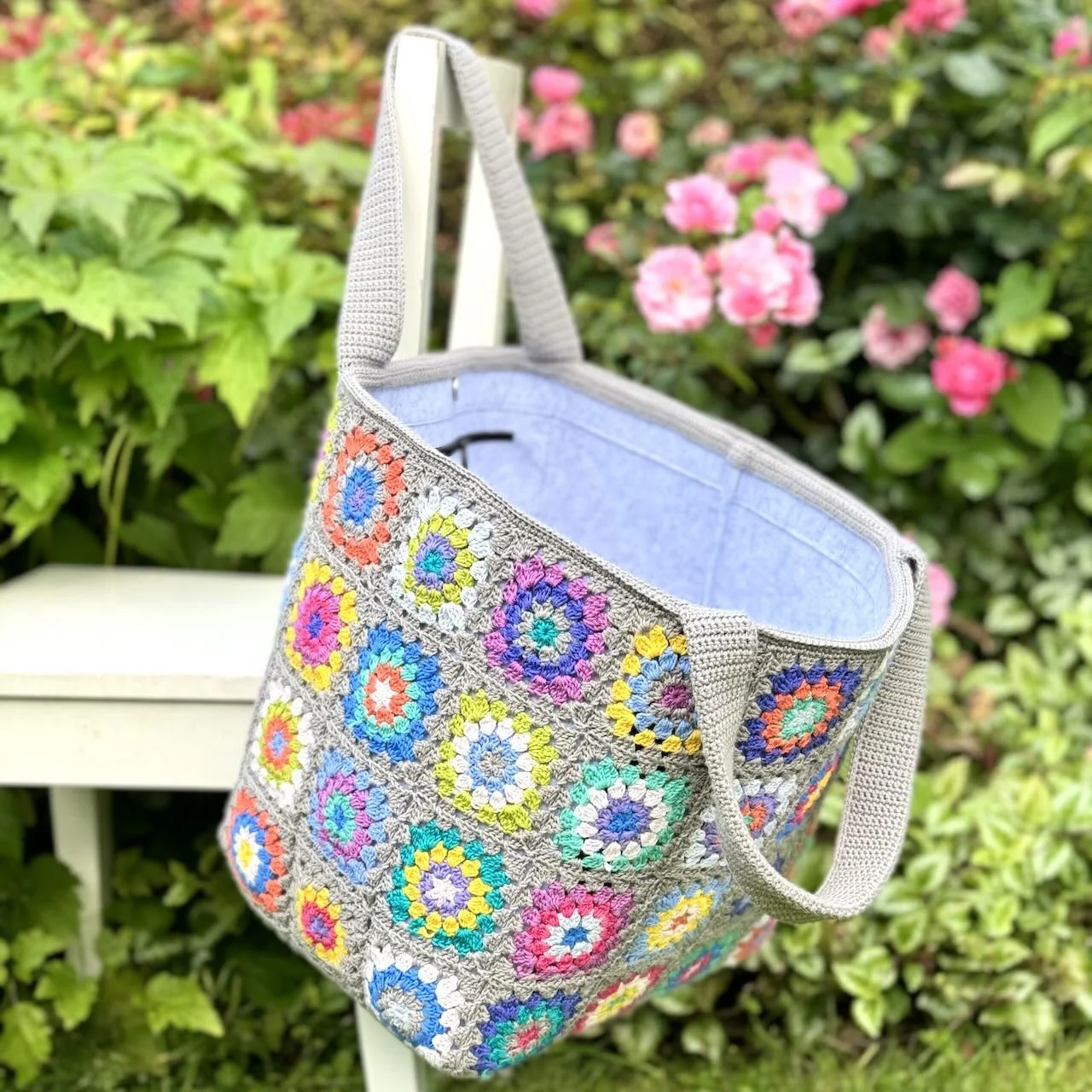 Flower Square - Bag