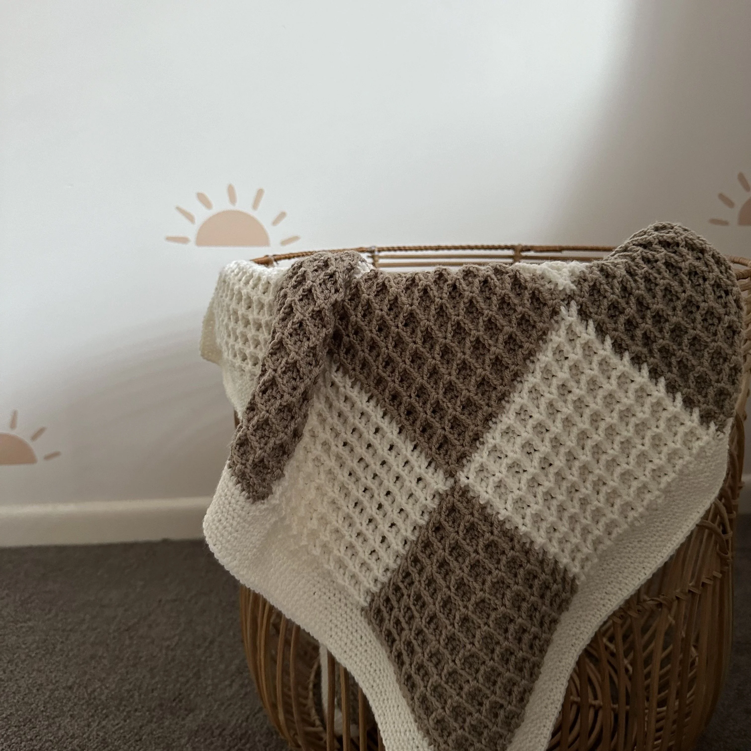 All Checkered Out - Baby Blanket
