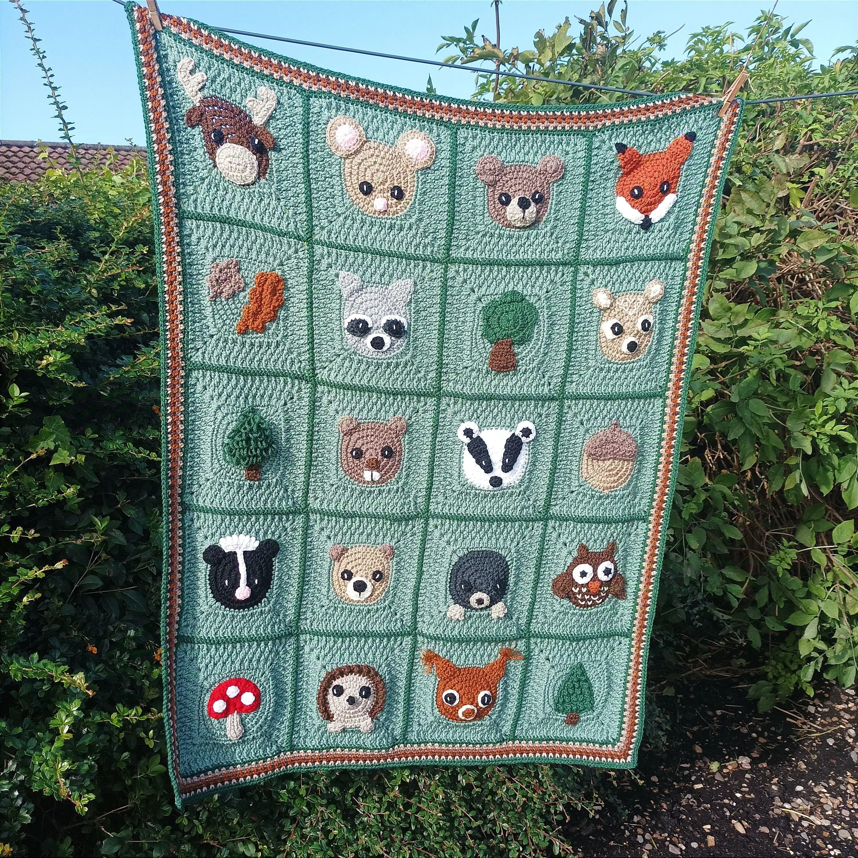Woodland - Baby Blanket