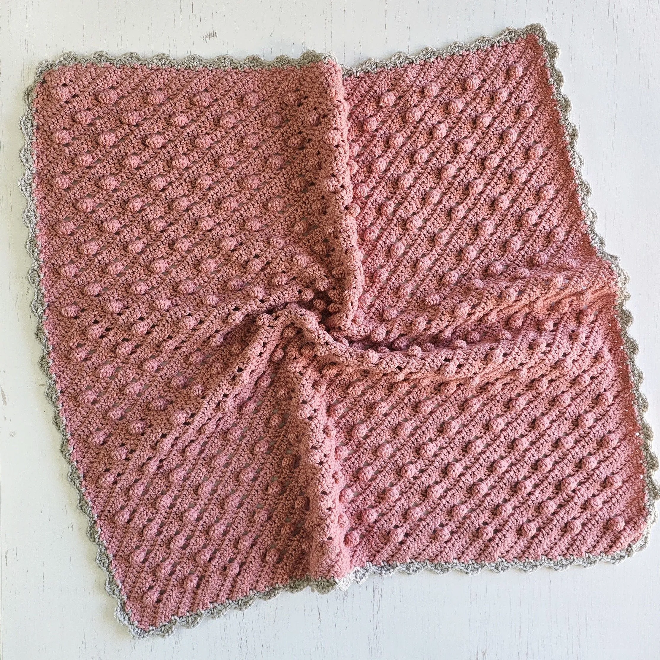 Jade Clouds - Baby Blanket