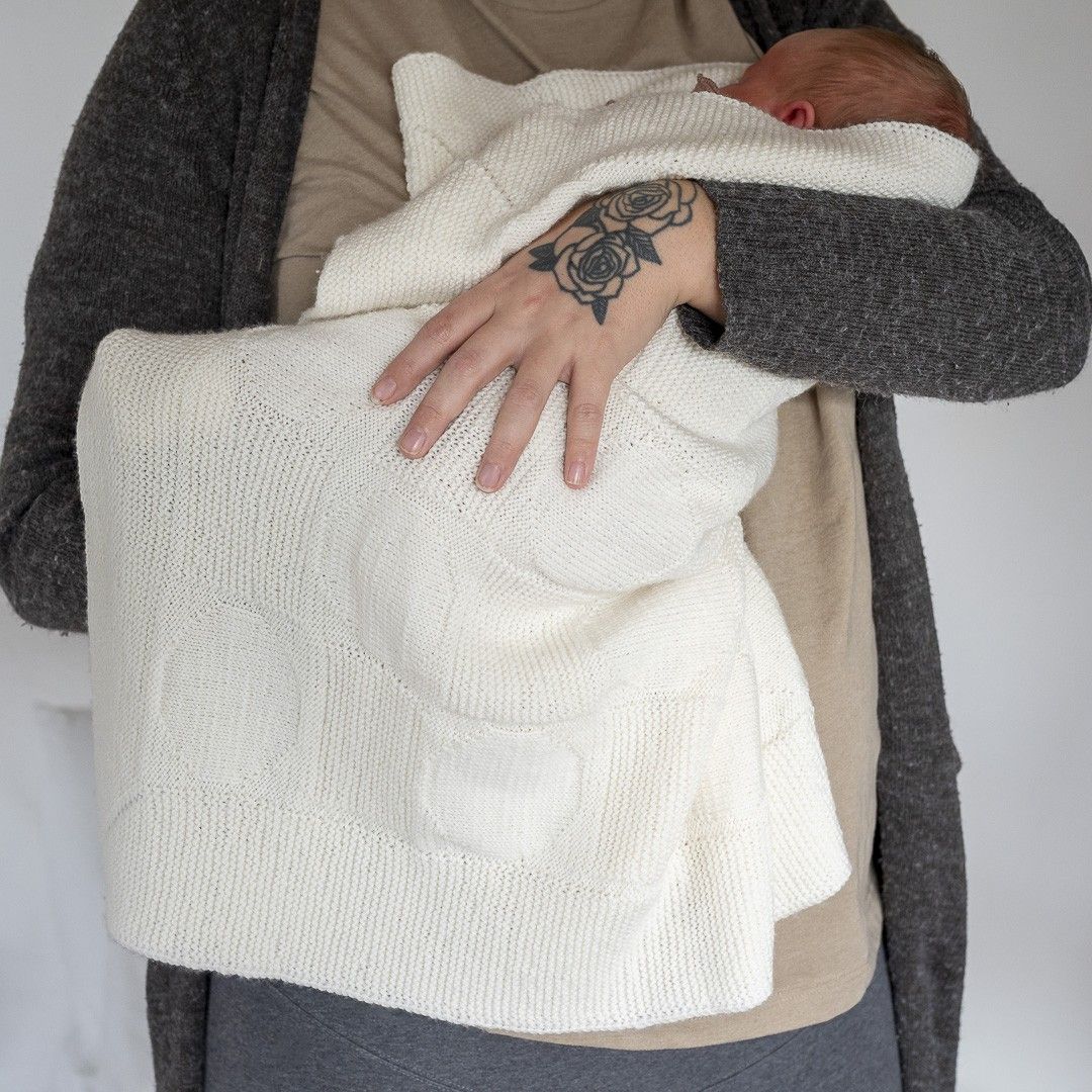 Dots - Baby blanket