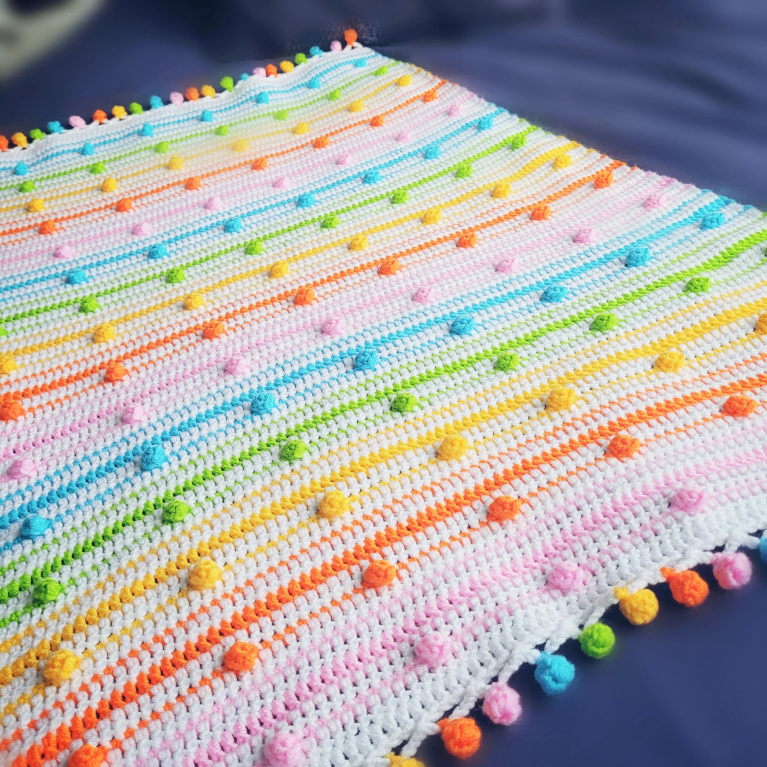 A Spot Of Spring - Baby Blanket