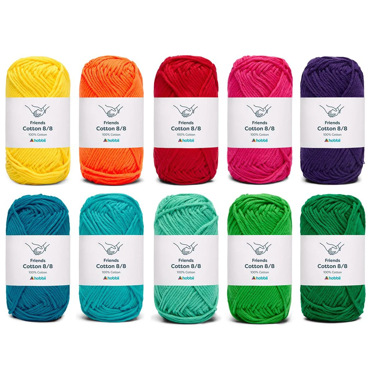 Friends Cotton 8/8 Color Pack
