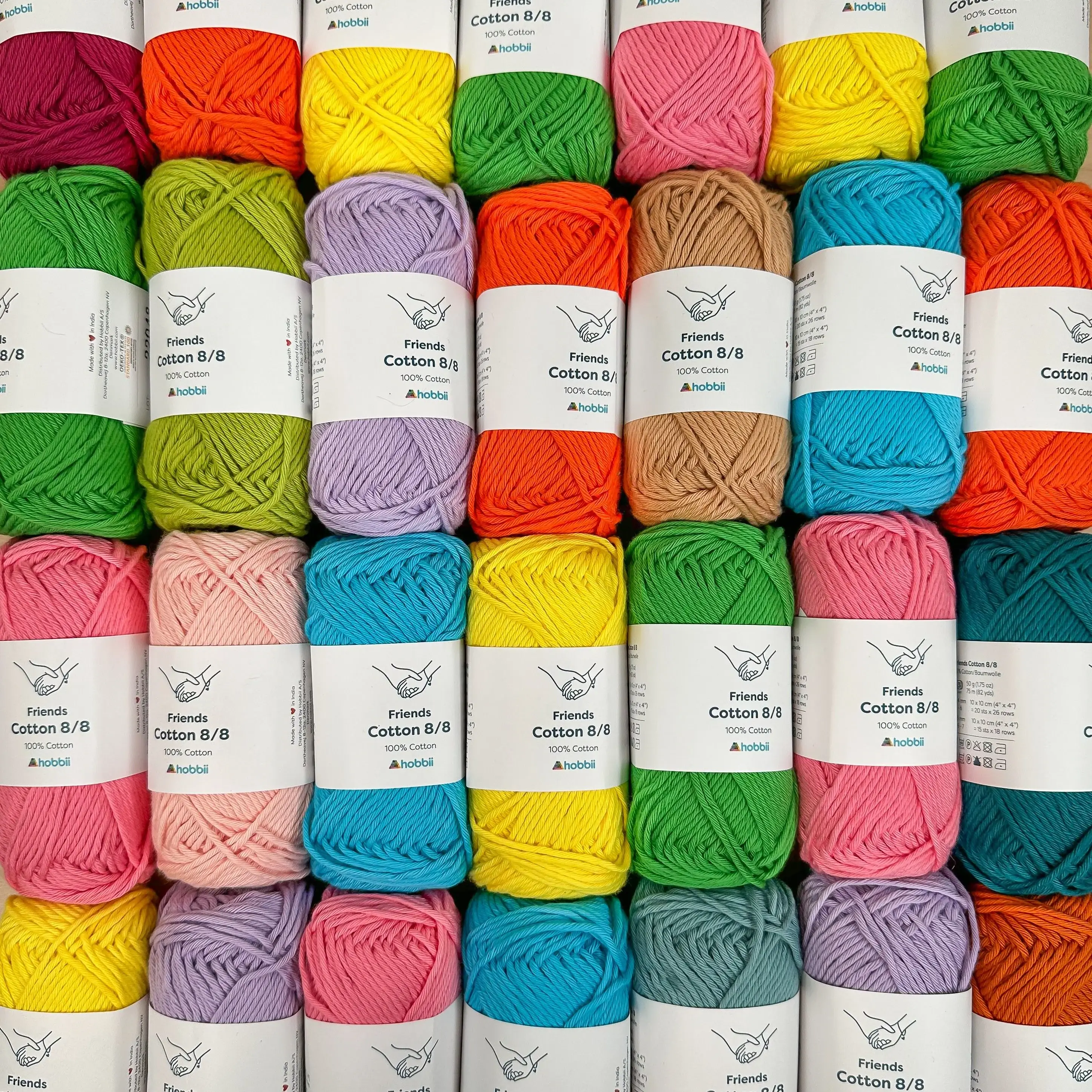 Friends Cotton 8/8 Color Pack