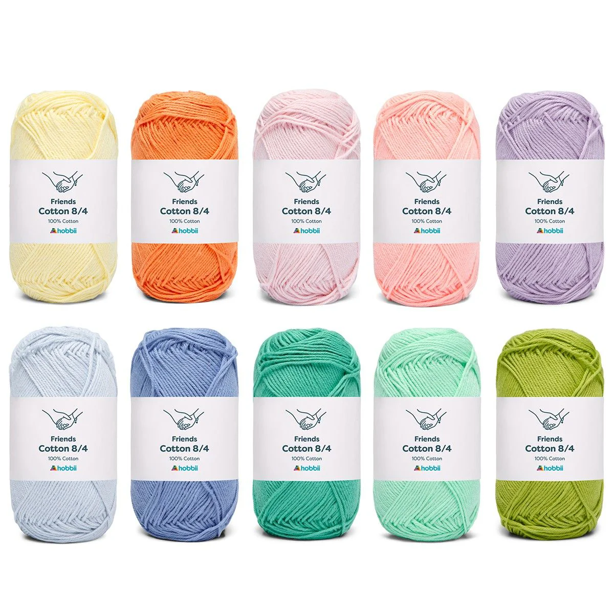 Friends Cotton 8/4 Color Pack